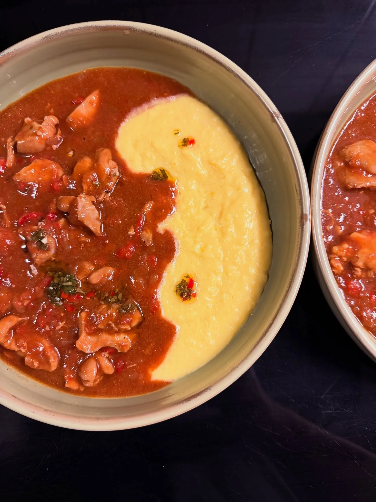 H&auml;hnchen Ragout, Kartoffel Mais P&uuml;ree 
#zurfischerin #food #foodlovers #instafood #essen