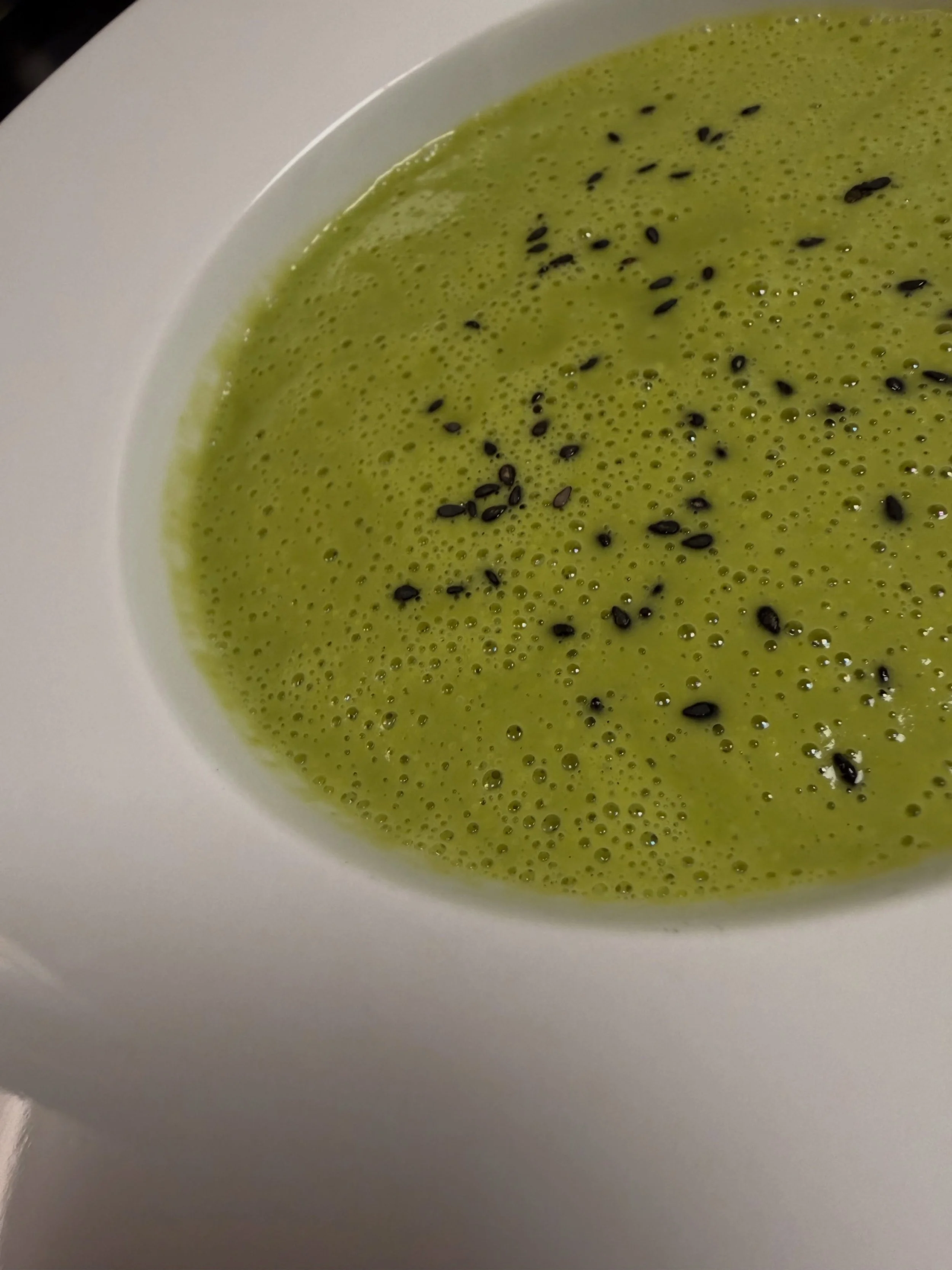 Erbsen Miso Suppe 
#zurfischerin #suppe #soup #foodblog #foodpics