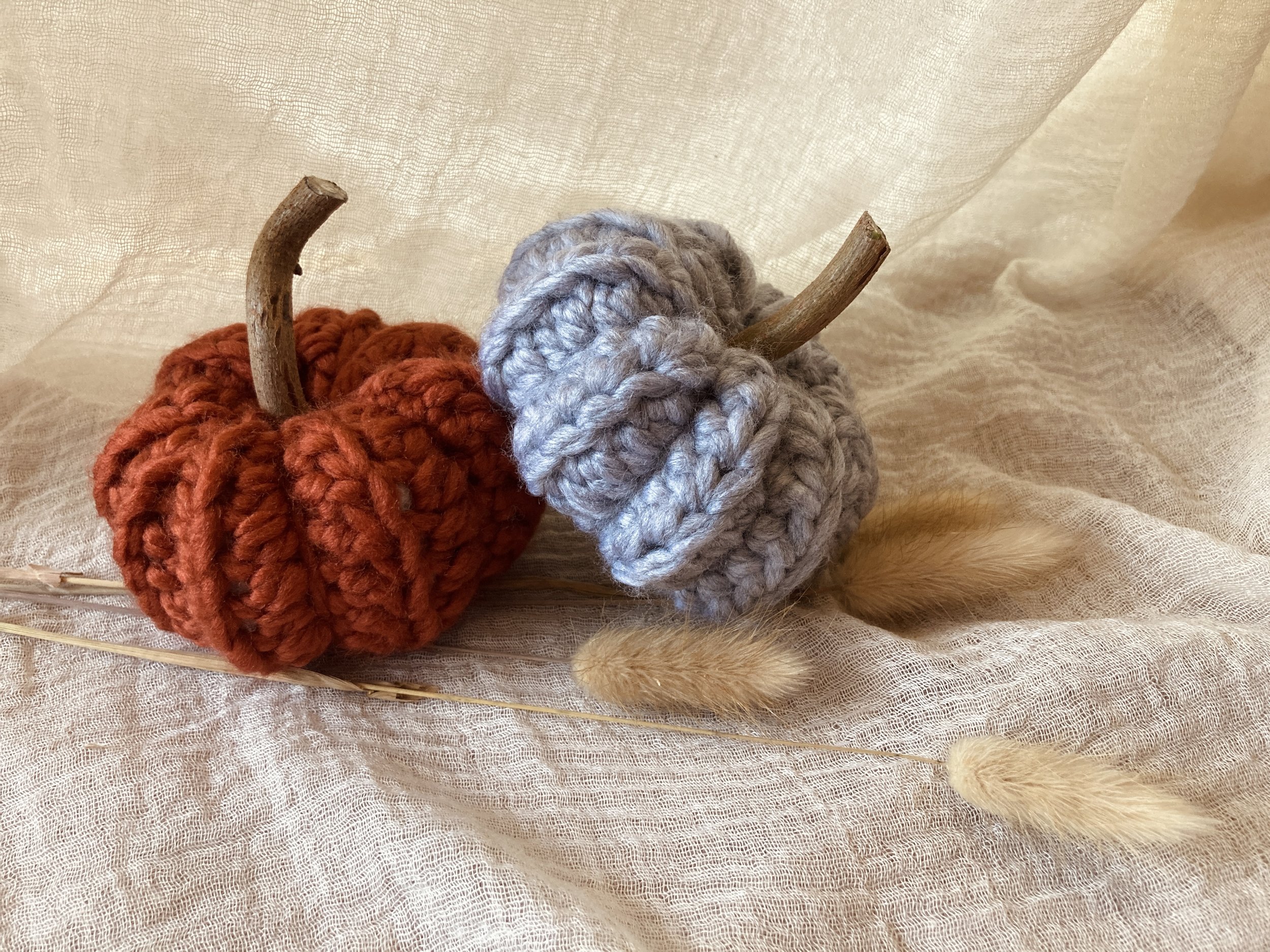 Crochet pumpkin