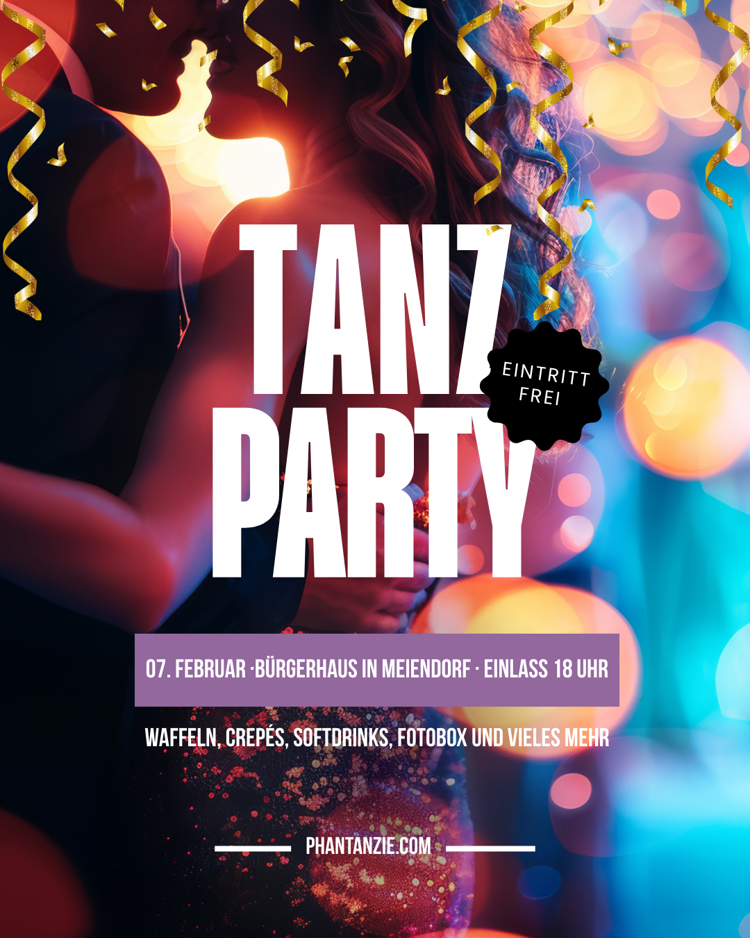 Unsere erste Tanzparty 🎉