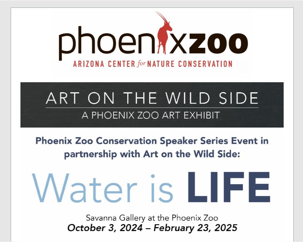 Upcoming: Oct. 18: Phoenix Zoo Art Exhibit Opening Event