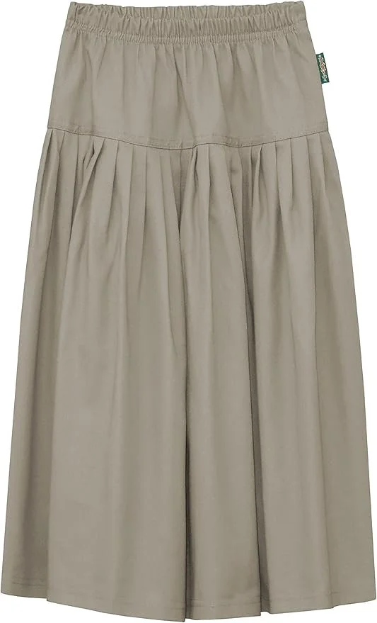 Baby'O Girl's Skirt, Long, Original Biz Style - khaki.jpg