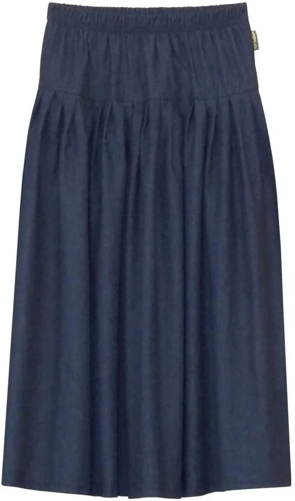 Baby'O Girl's Skirt, Long, Original Biz Style - dark blue.jpg