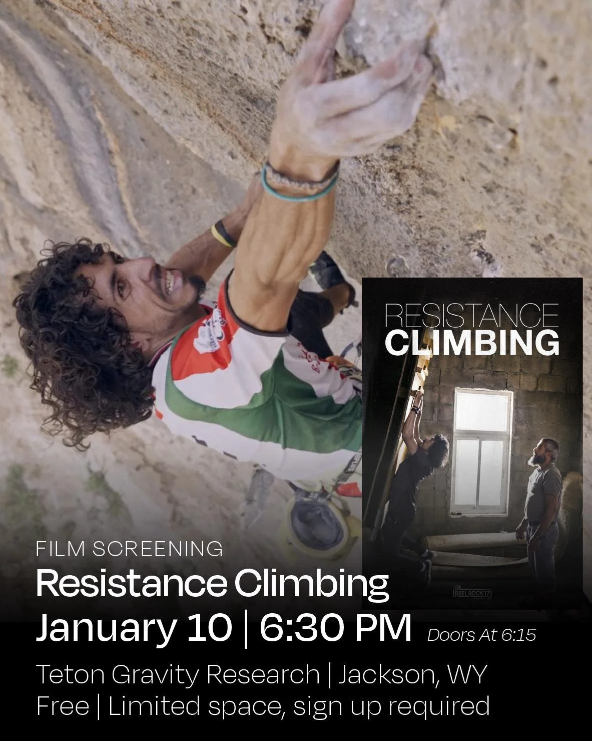 Resistance Climbing Film Screening + Discussion 
