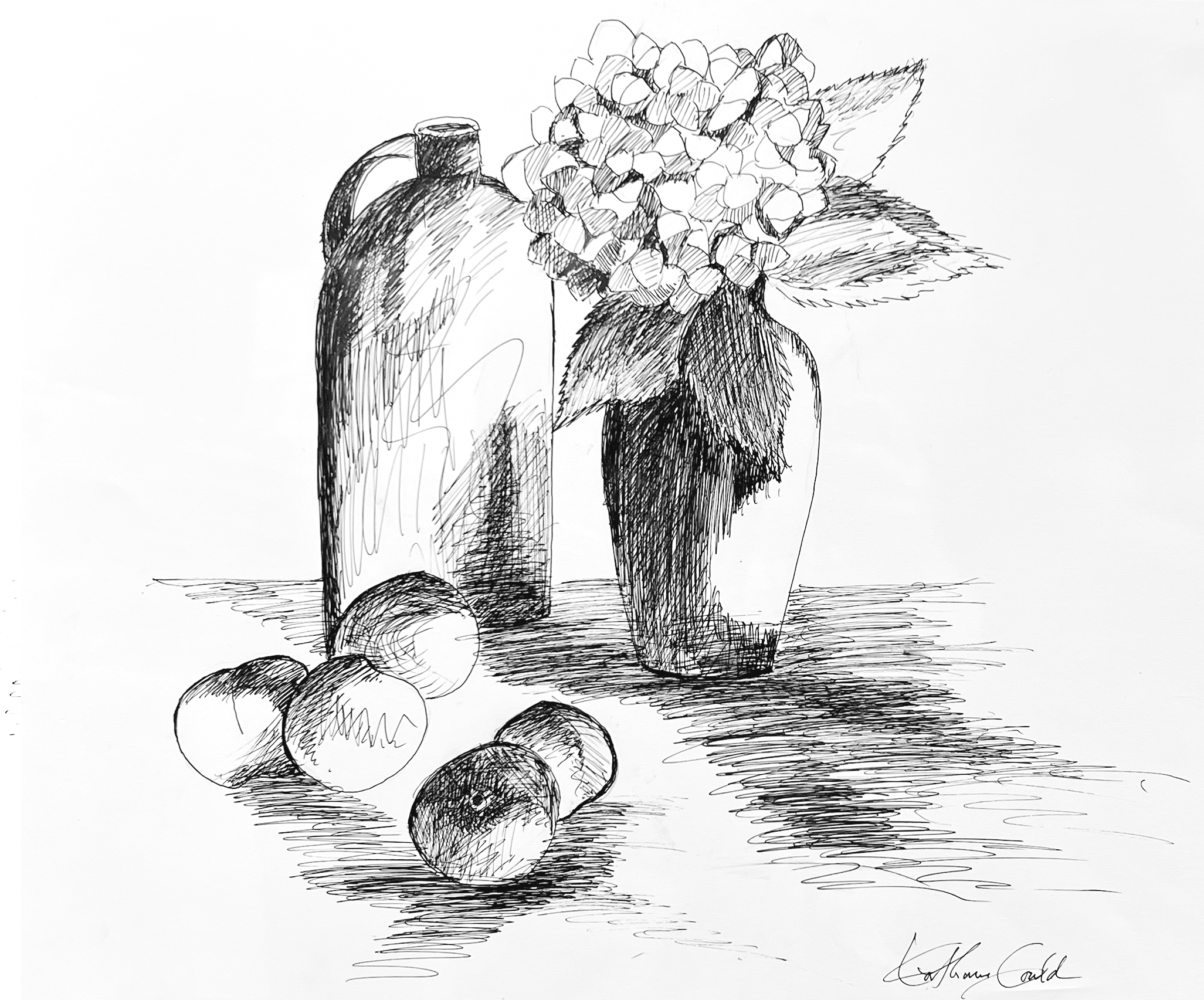 "Pen and Ink 8" Katharine Gould