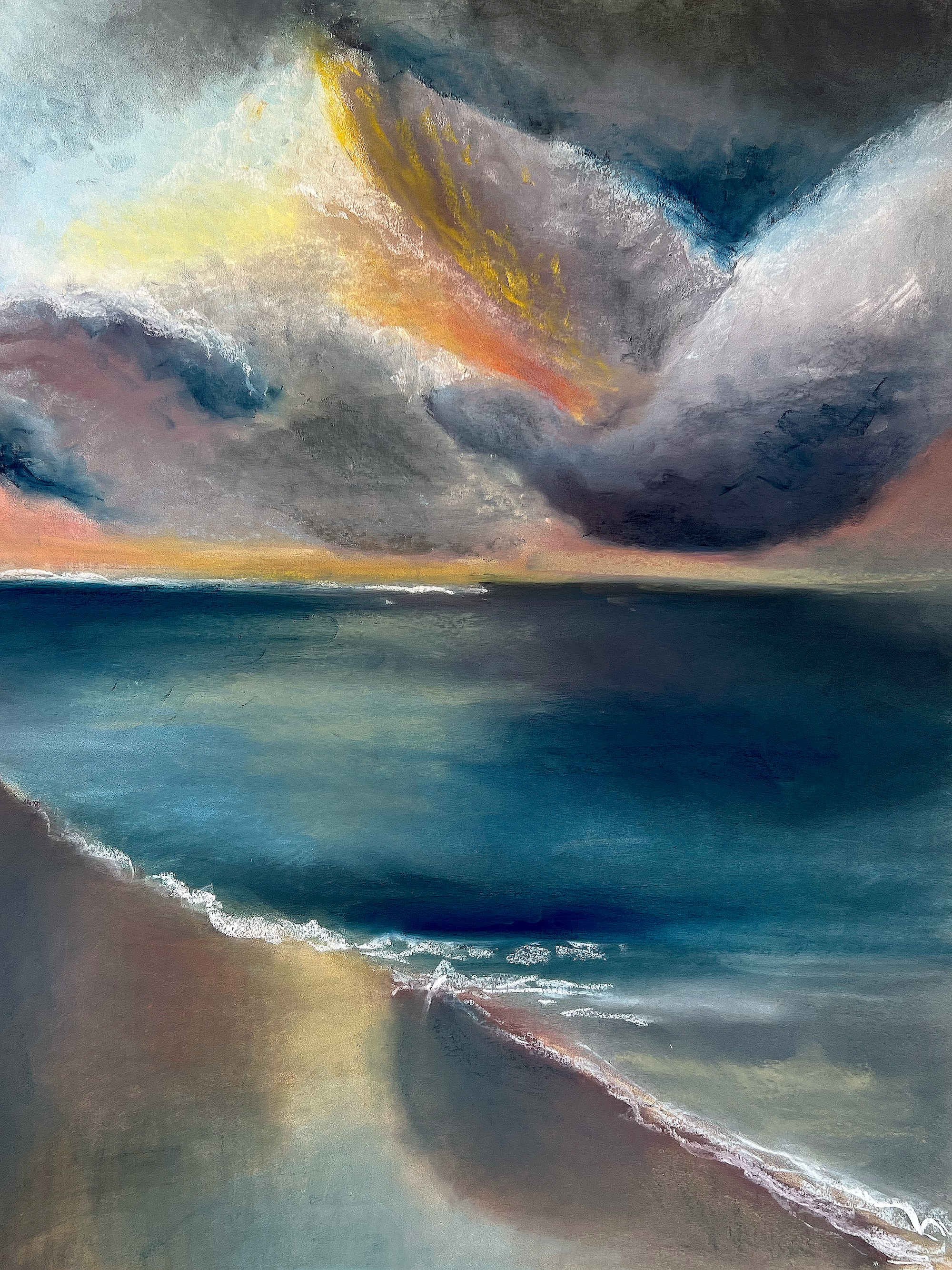 "PEACE 2"
PASTEL ON TEXTURED PAPER 37.5W X 44.5H
KATHARINE GOULD
2024