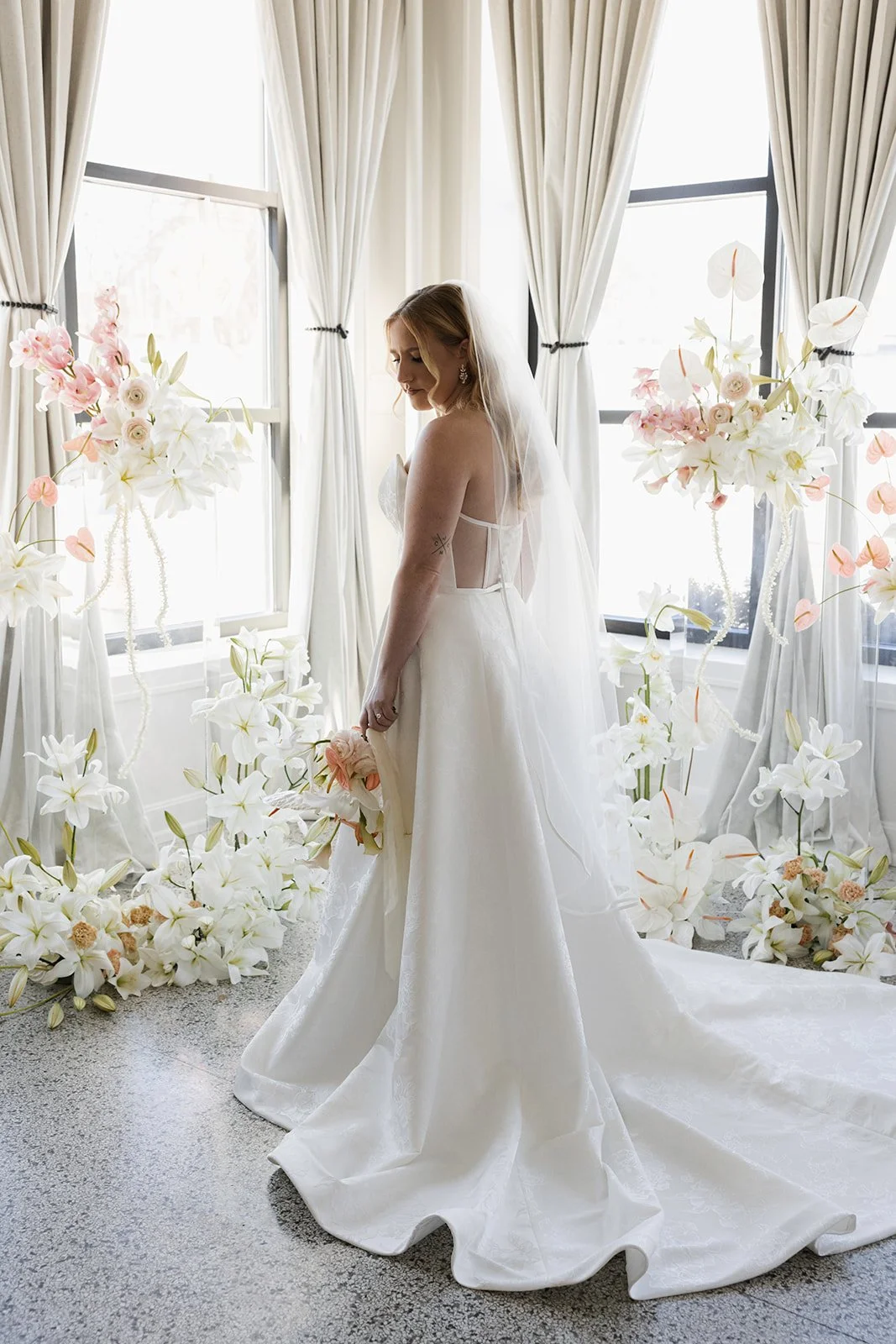 What a Bridal Stylist Really Does (And Why Brides Feel Calmer When One Is Present)