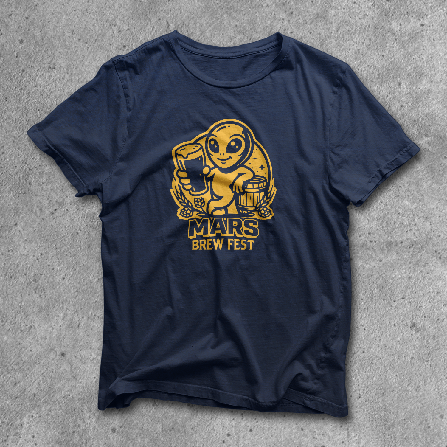 Mars Brew Fest "Alien Lager" T-shirt or Tank