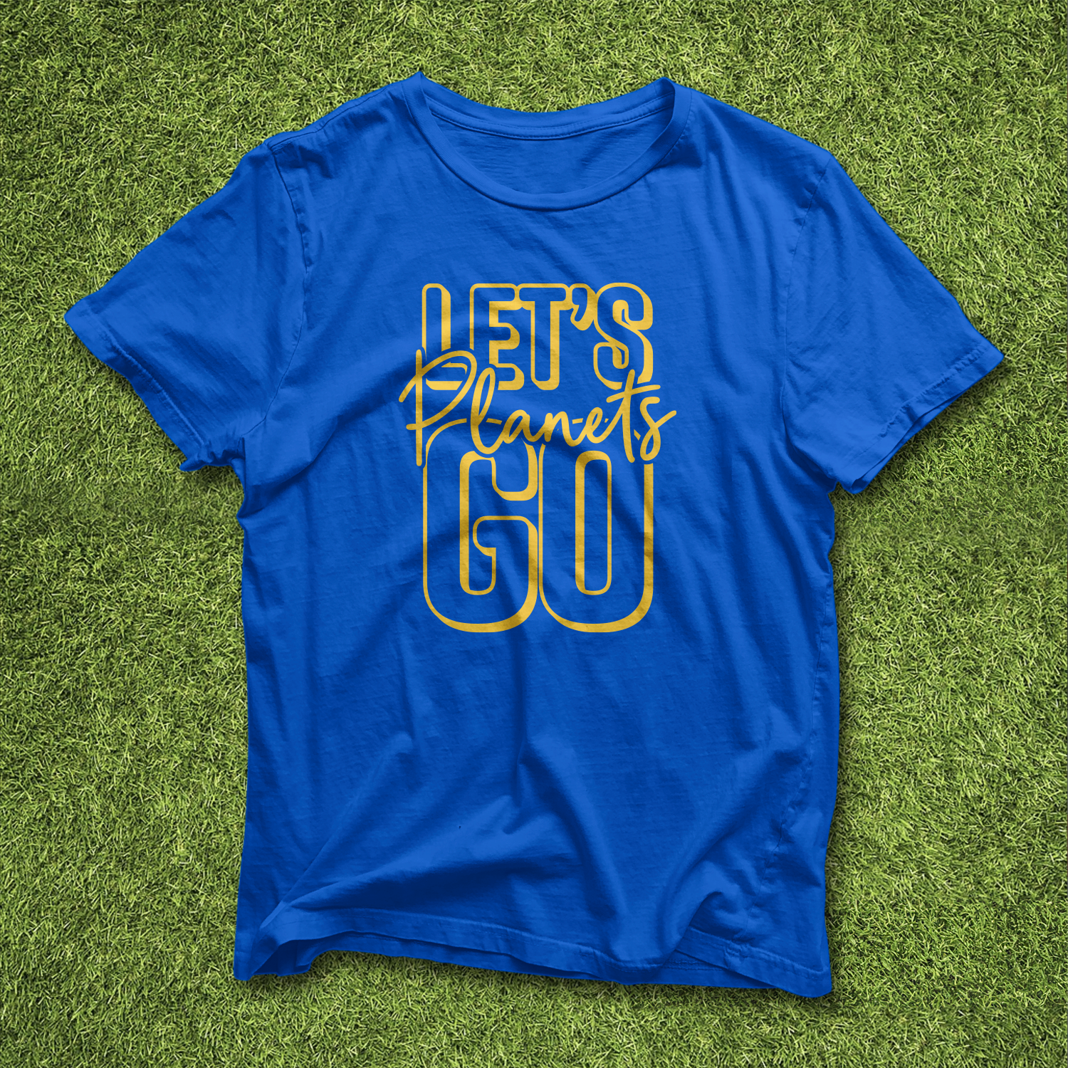 Mars "Let's Go Planets" Tee