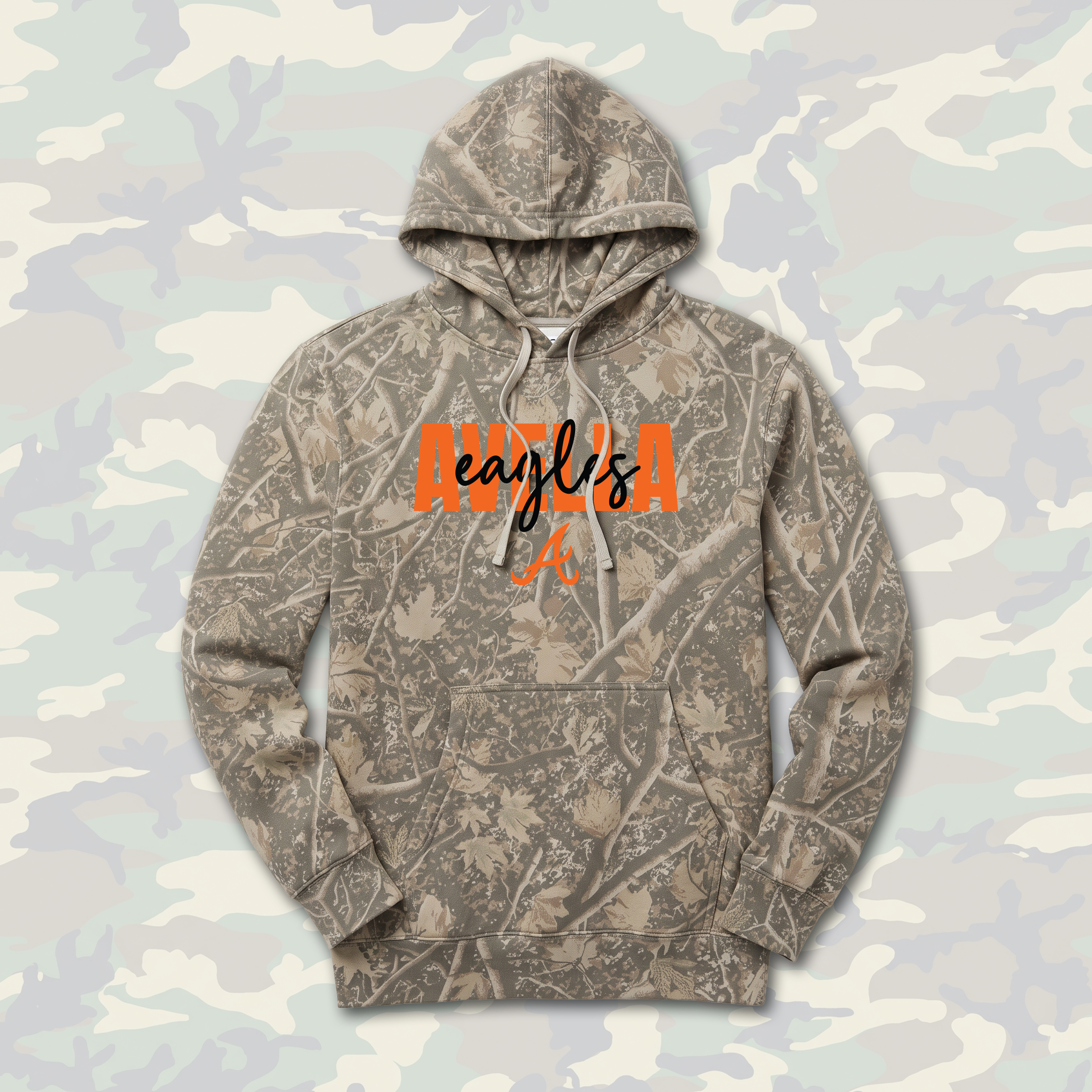 Avella NHS "Camos for a Cause" CAMO LEAF Hoodie