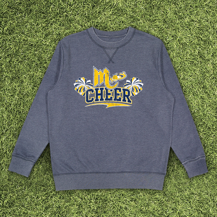 Mars Cheer "Vintage Wash" Crewneck Sweatshirt