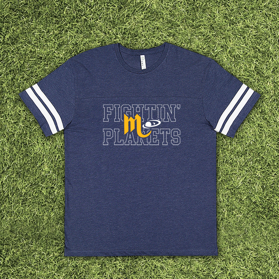 Mars "Fightin' Planets" Football Tee / Short-sleeve