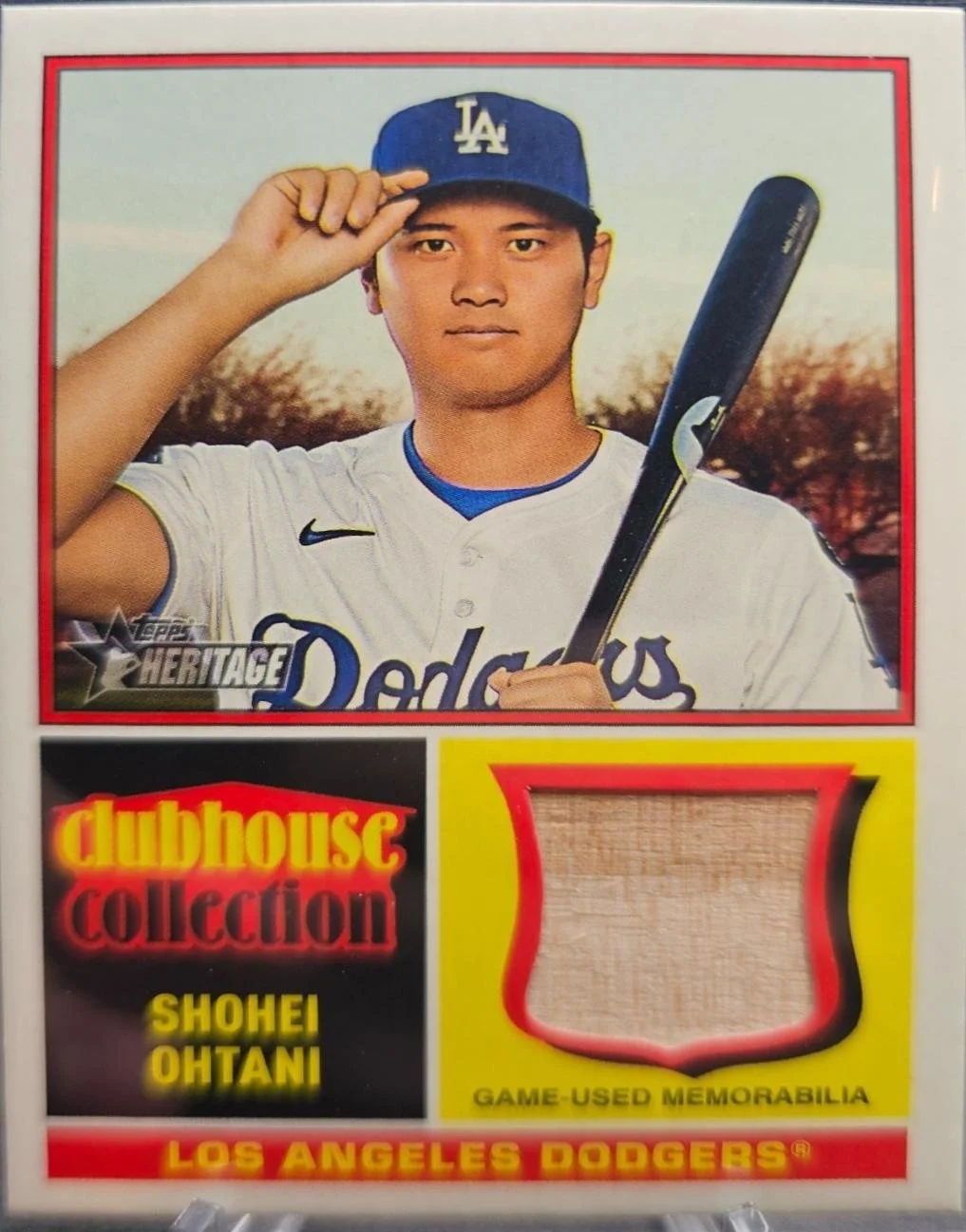 Example of a relic card