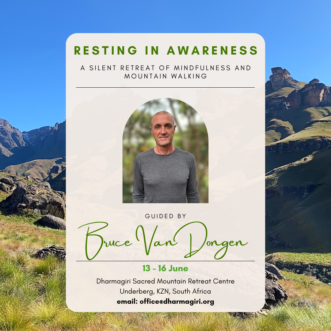 Resting in Awareness: a silent retreat of mindfulness and mountain walking