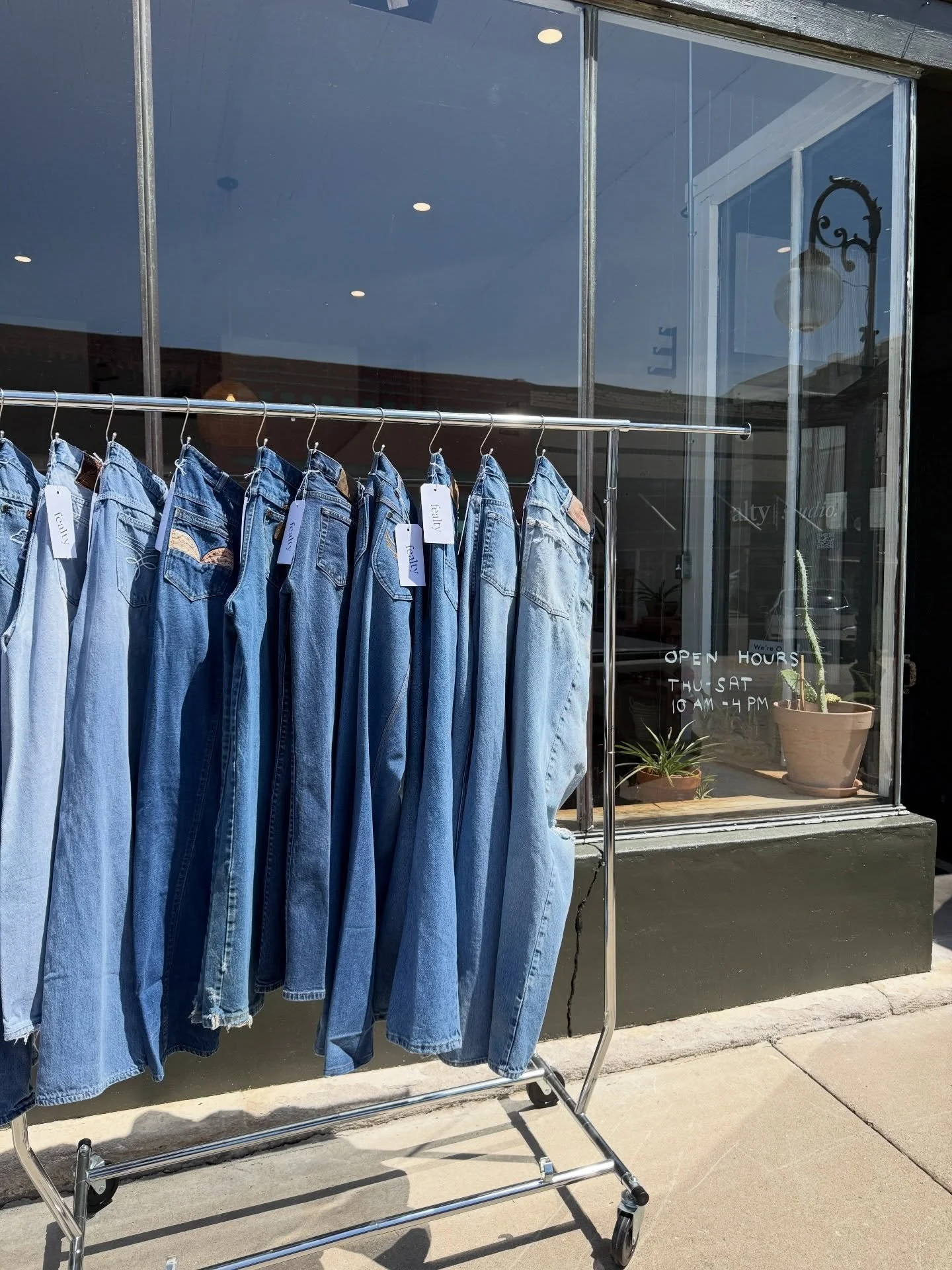 VINTAGE DROP &amp; SALE tomorrow and Saturday! 3 racks of vintage going out - plus 15% off all other apparel! Lots of 70&rsquo;s-90&rsquo;s jeans, tops and tees, and fresh fits on sale. 

Sale running Fri &amp; Sat, May 1st and 2nd
Open 10-4