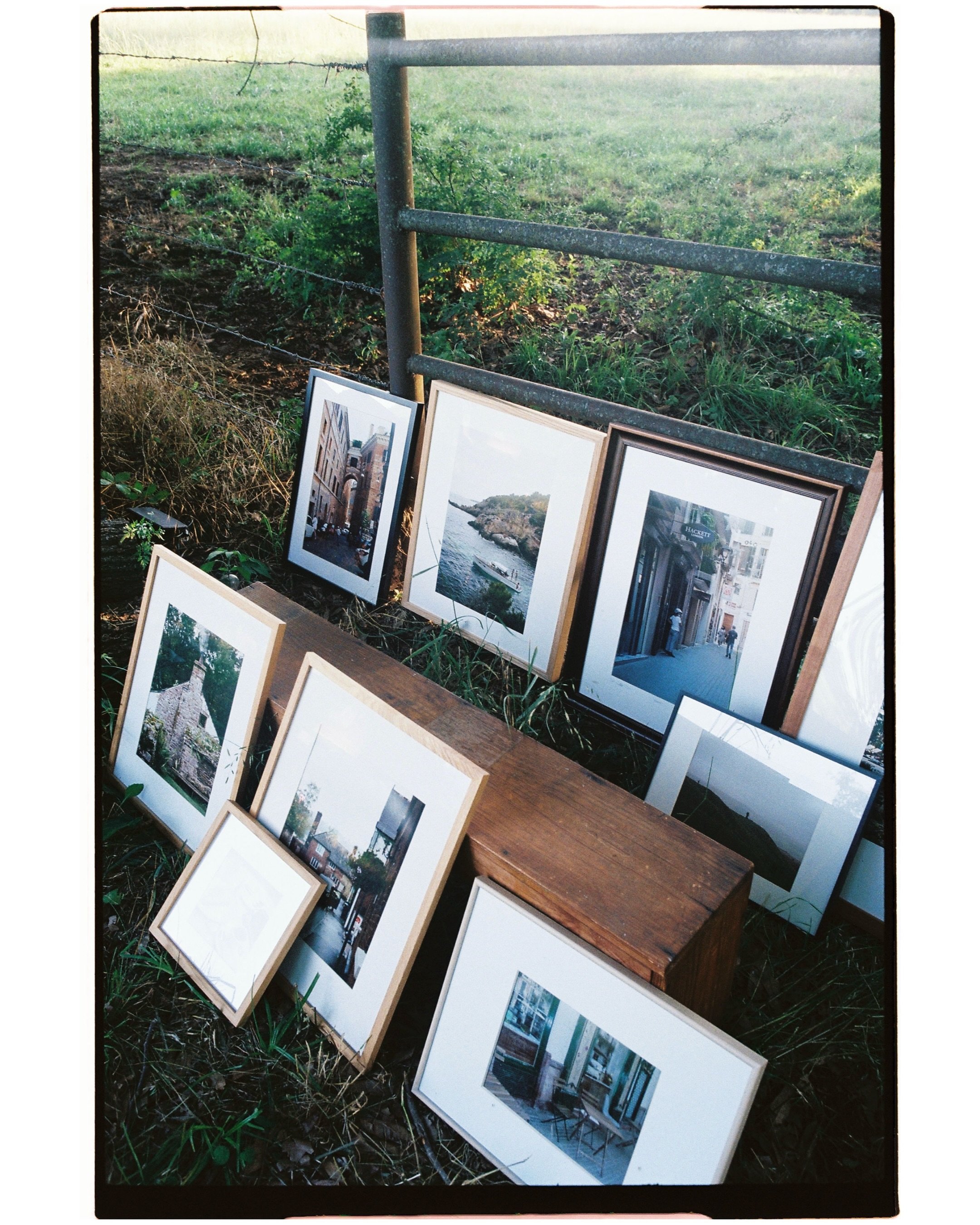Imagine one of these hanging in your home 🖼️ slow musings of countrysides, seascapes, city life, &amp; architecture. Captured by me on film; they feel intangible and inspire wholesome escapes. I have select frames and sizing available on my website 