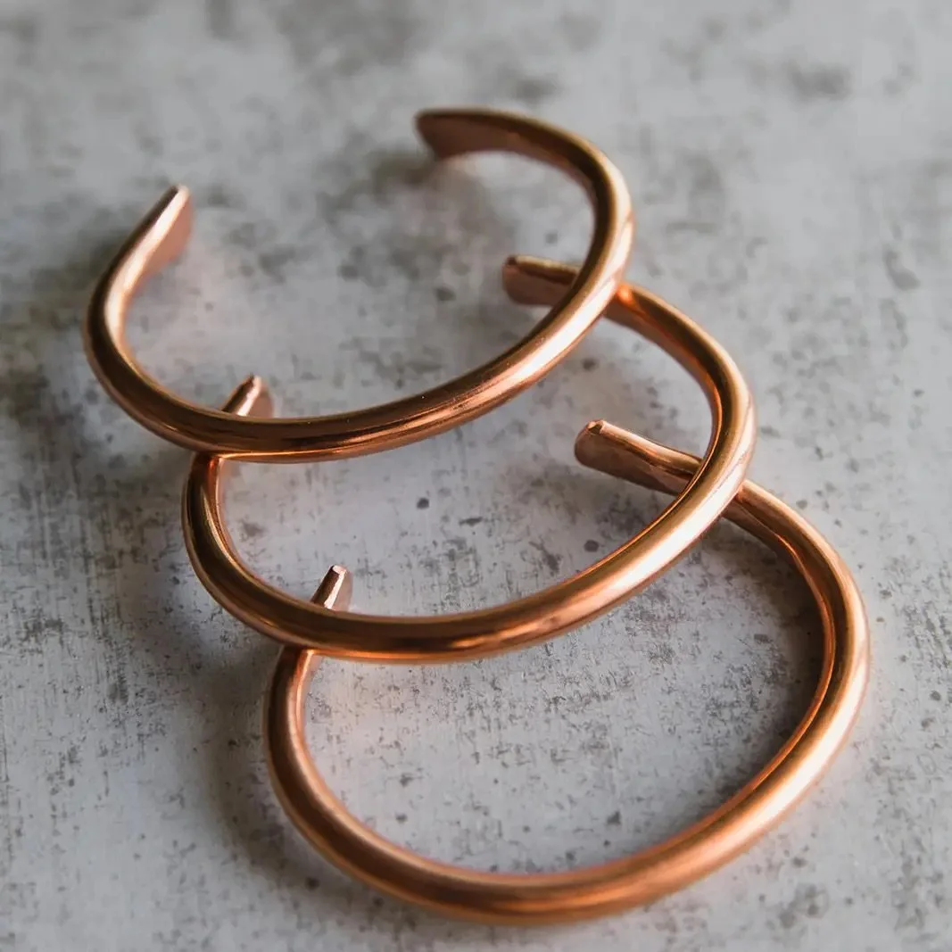 Minimalist Copper Cuff