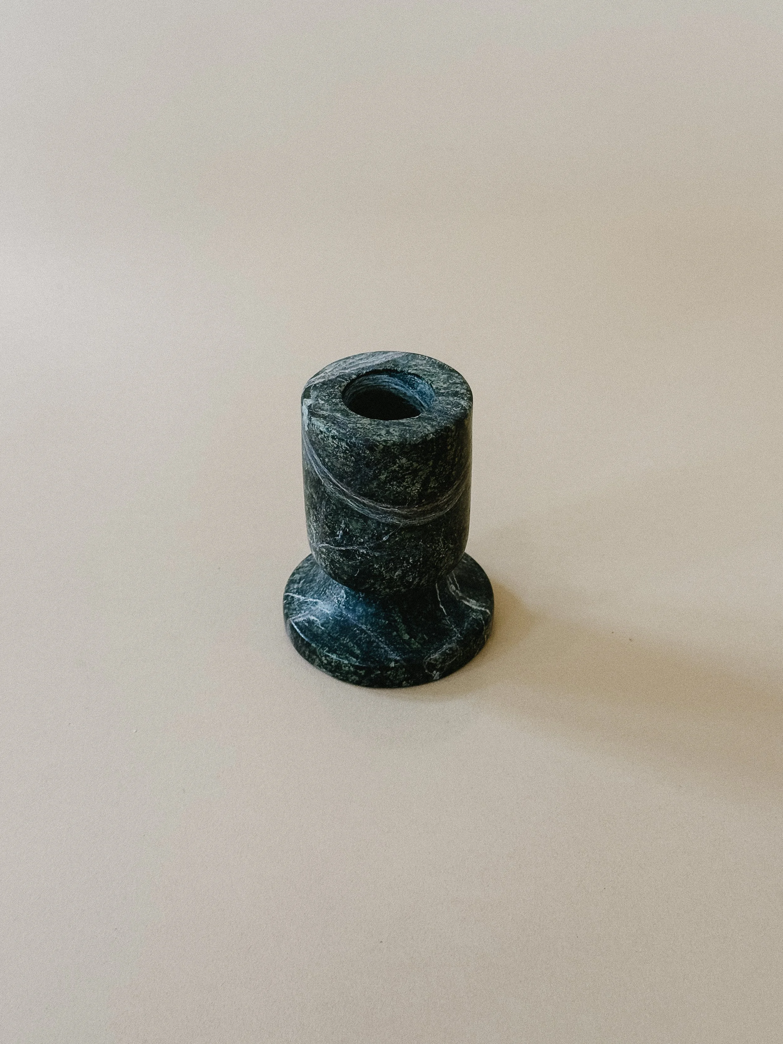 Marble Tapered Candle Holder