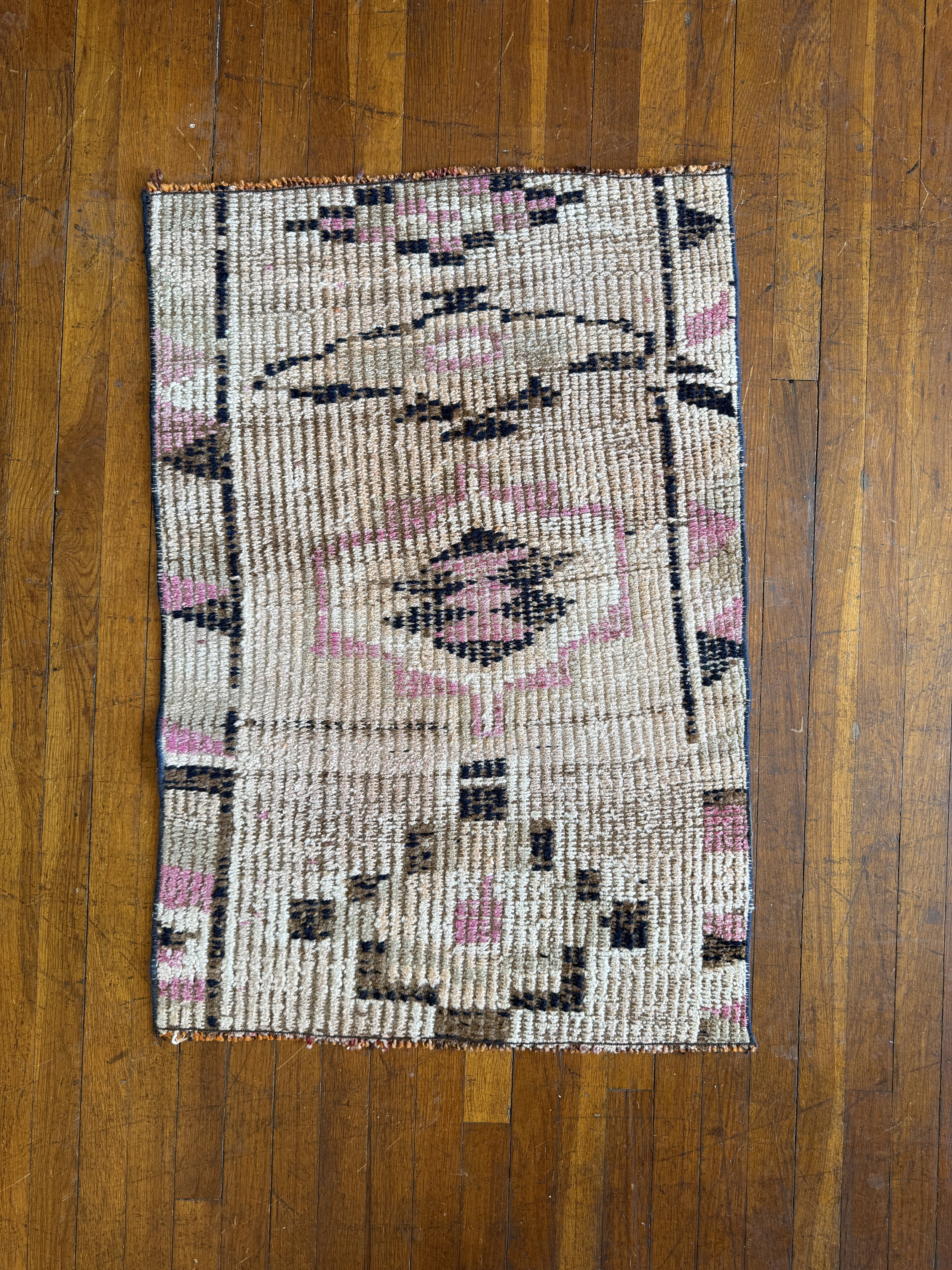 Vintage Turkish Rug - Canyon Blush