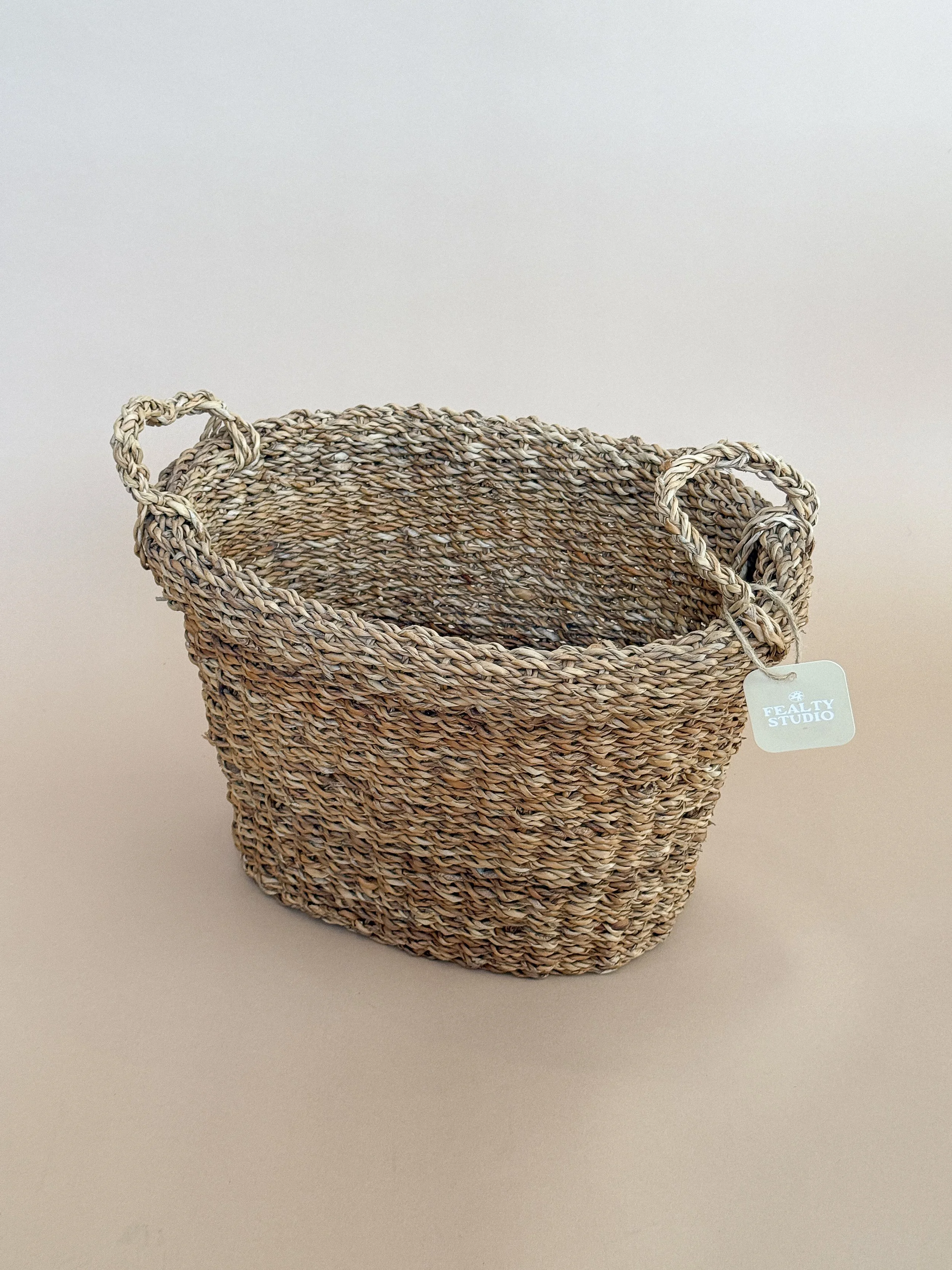 Oval Seagrass Basket - Small