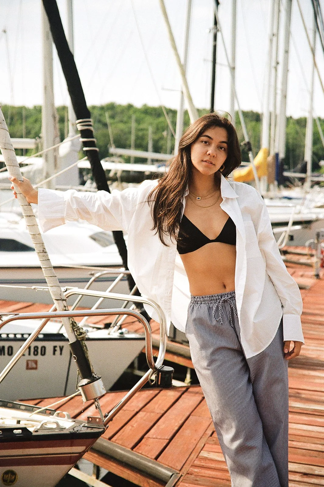 Gemma Poplin Shirt - L