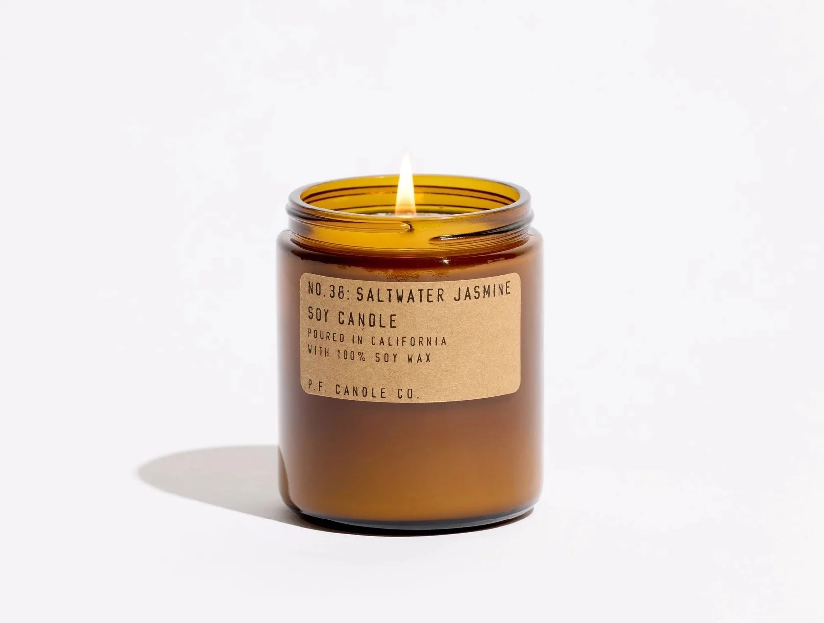 Saltwater Jasmine Soy Candle - PF Candle Co *Limited Edition