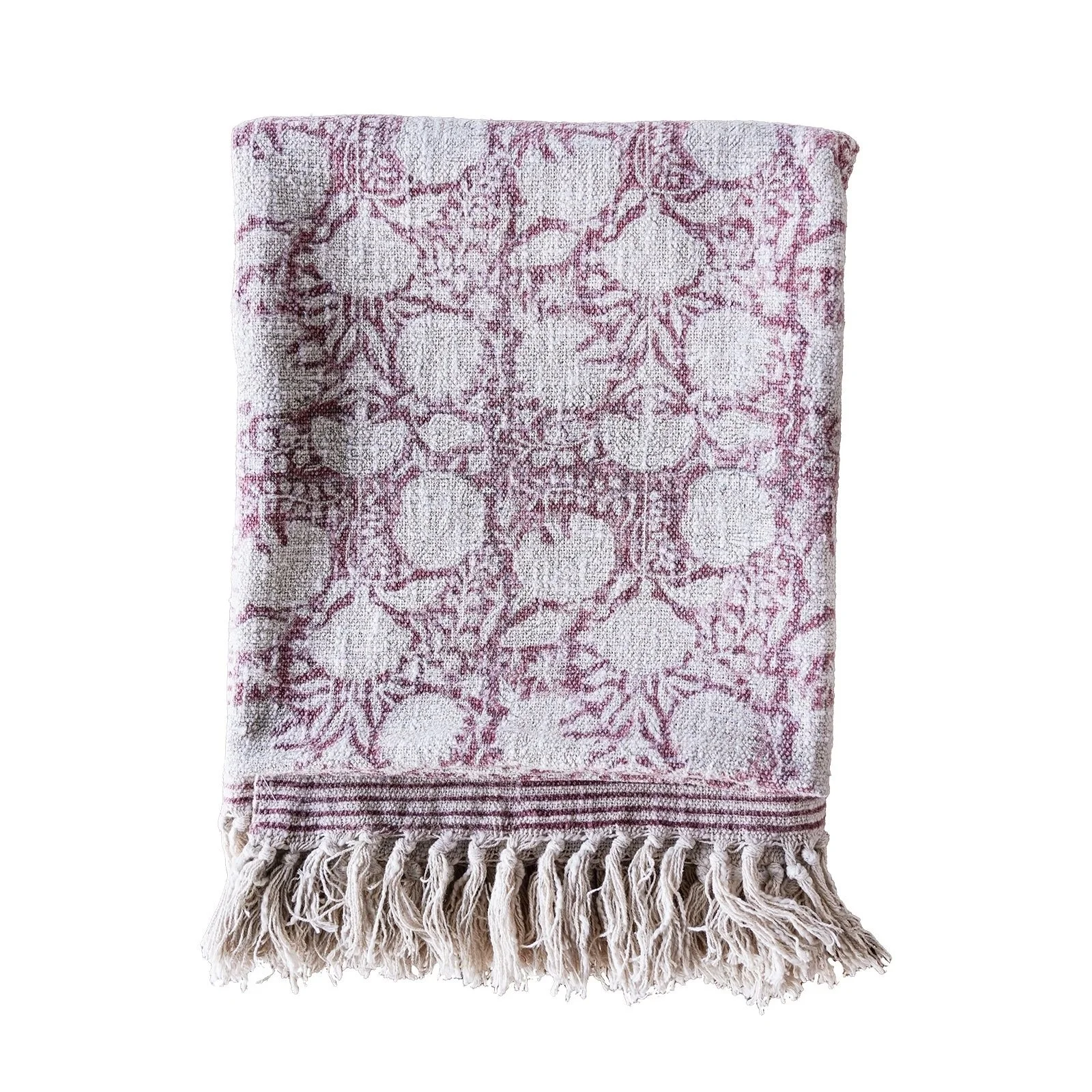 Handloom Cotton Throw - Blush Floral 5.jpeg