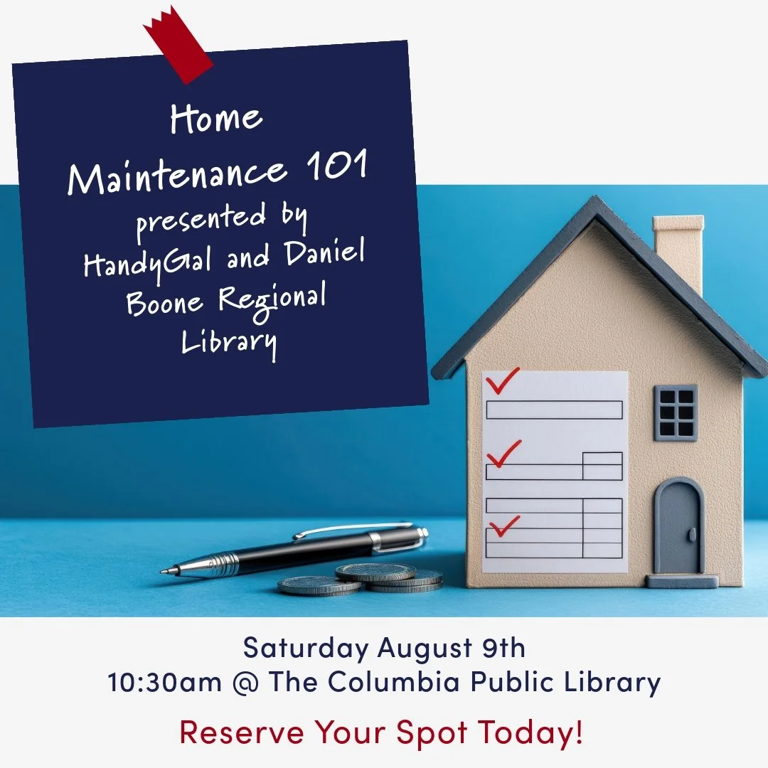 Learn essential home maintenance to protect your investment and avoid costly repairs. This workshop covers basic preventative tasks, including annual, semi-annual, and monthly checklists, with time for individual questions. 

Register now!
https://ev