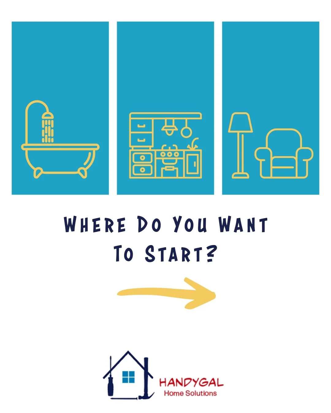 Transform your home, room by room, with HandyGal! 🏡 Every space has unique needs, and HandyGal is here to tackle them all.
Which area of your home is craving a professional touch? Share your thoughts in the comments below! We can&rsquo;t wait to hea