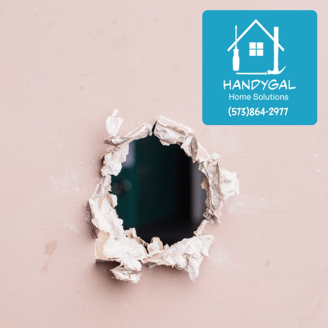 Fix it fast with HandyGal!

From pesky door knob dents to unsightly ceiling cracks, we've got your drywall repairs covered! 🛠️ Let HandyGal Home Solutions bring your walls back to life, making them look like new again. Don't wait&mdash;call us today