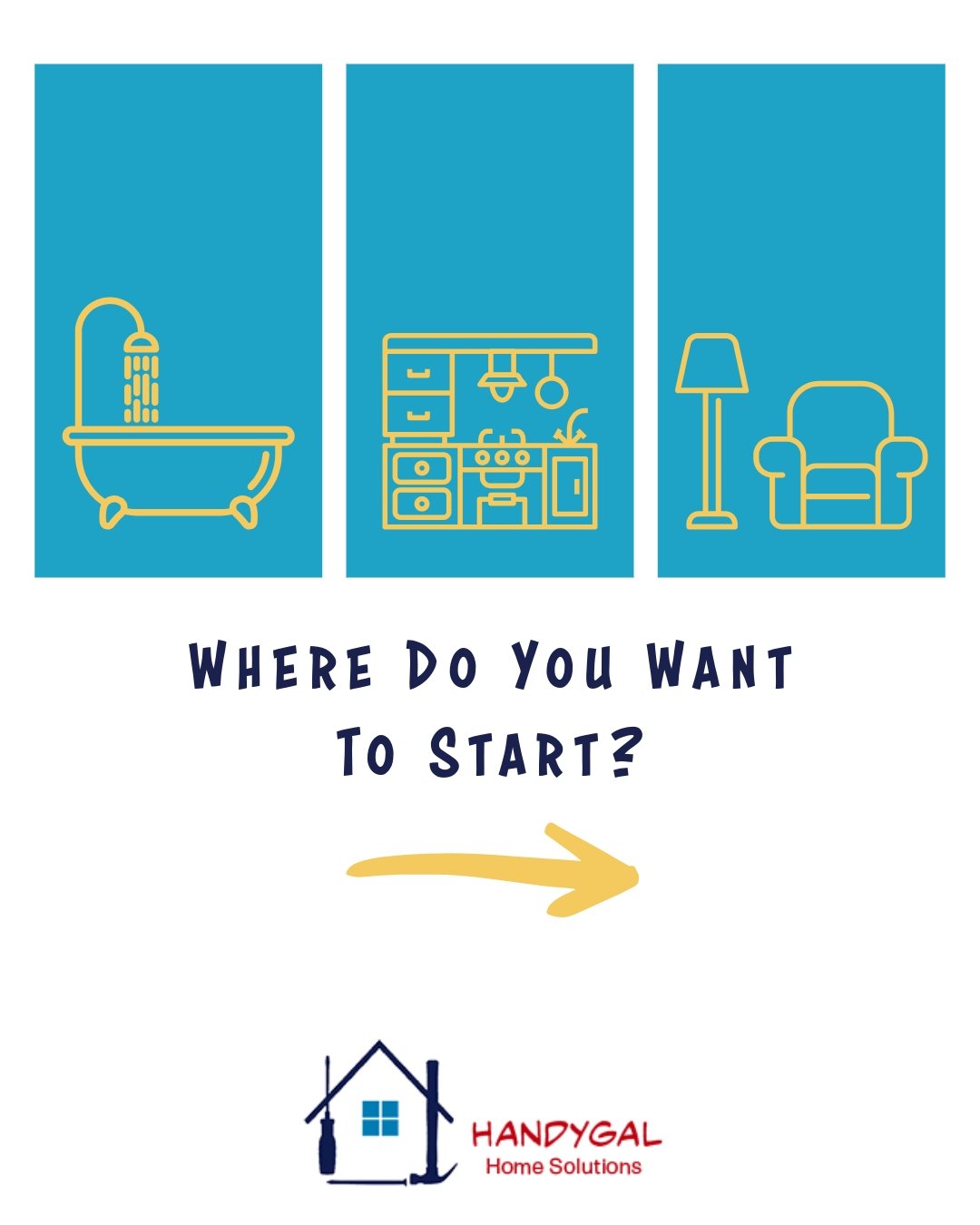 Transform your home, one project at a time!

Dreaming of a fresh new look for your bathroom, kitchen, or living space? 🛁🍳🛋️ HandyGal Home Solutions is here to make it happen! Whether it's a small touch-up or a major makeover, we bring expertise, c