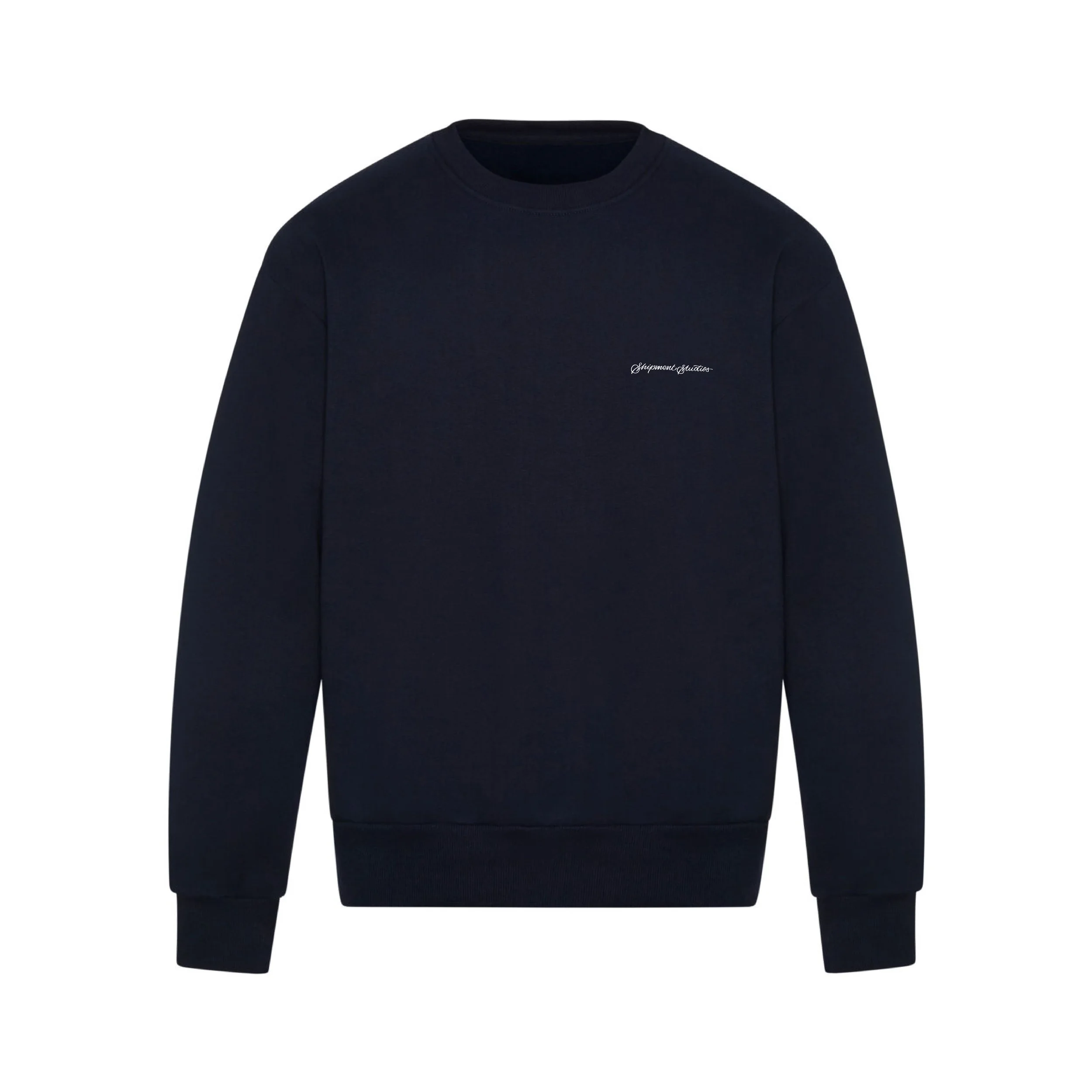 SCRIPT SWEAT - NAVY