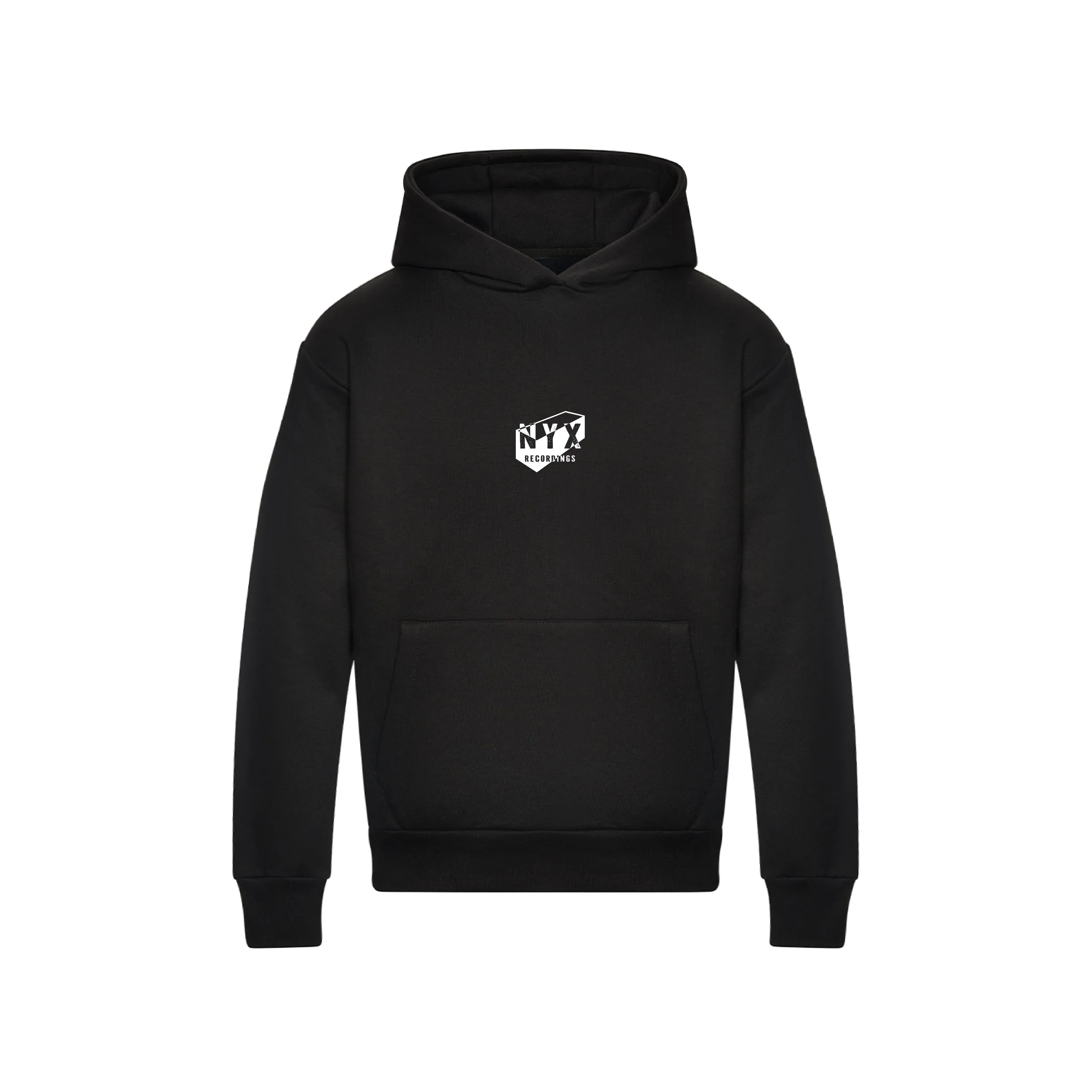 SHIPMENT x NYX RECORDINGS HOODIE - BLACK