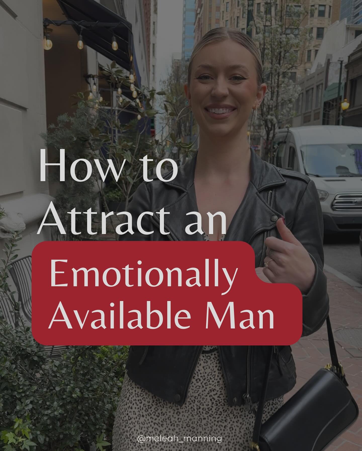 The exact roadmap of how to avoid emotionally unavailable men and jump to the good part of building a life with your dream partner 🗺️

Comment &ldquo;DATING&rdquo; for my free masterclass where I show you how!

including:

☝️&nbsp;&nbsp;The #1 way y