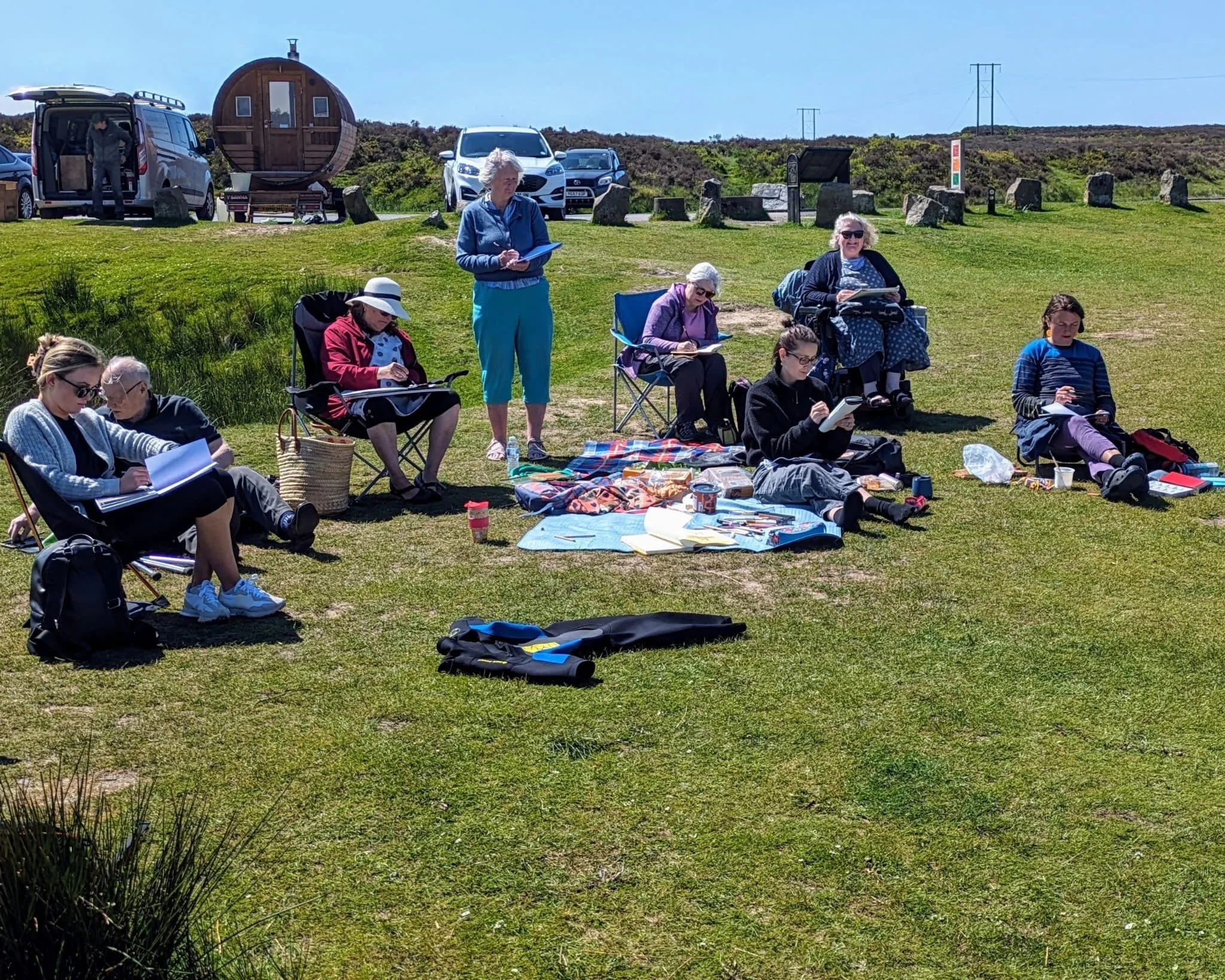 June: Keeper's Pond.