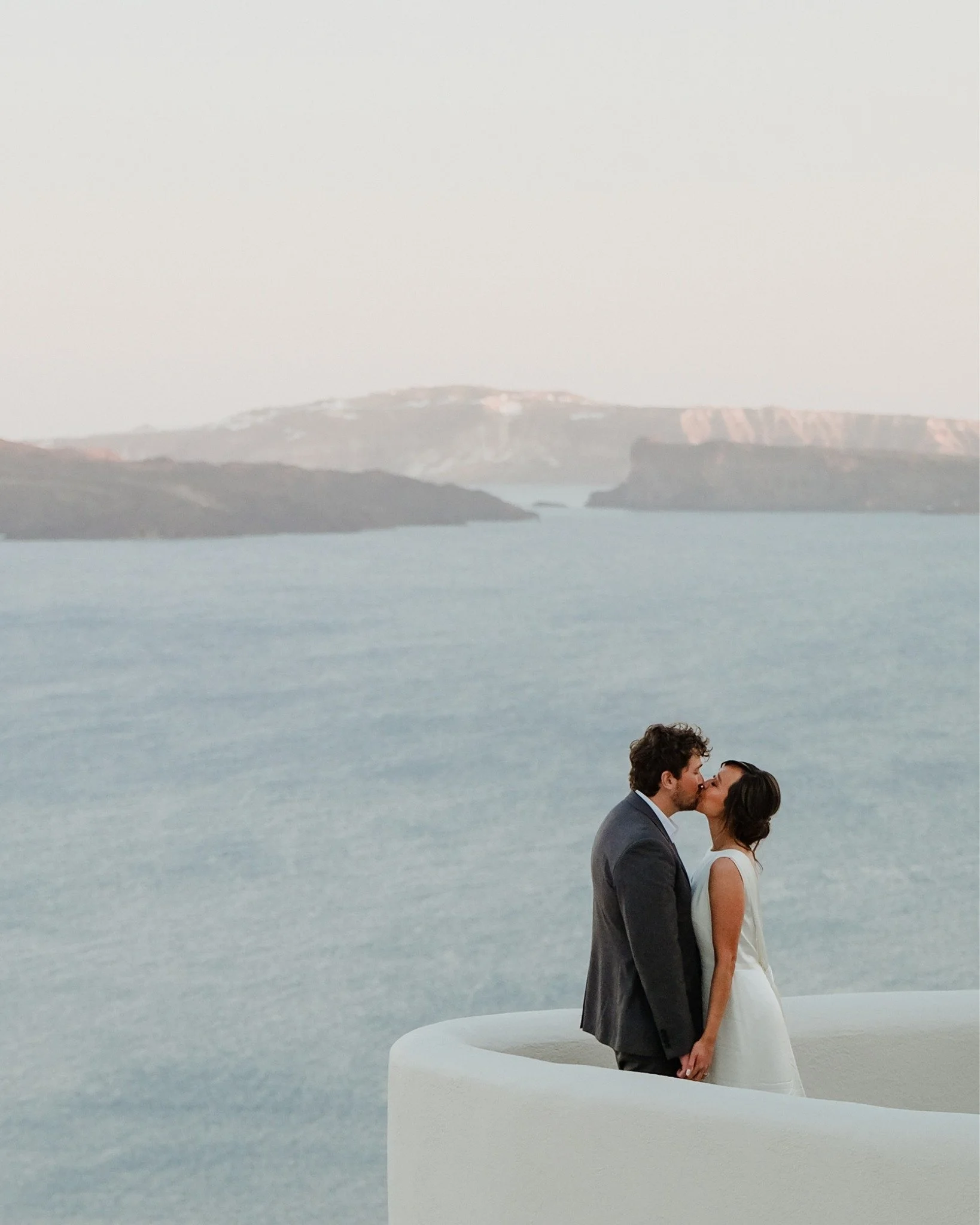 An Intimate Elopement in Santorini