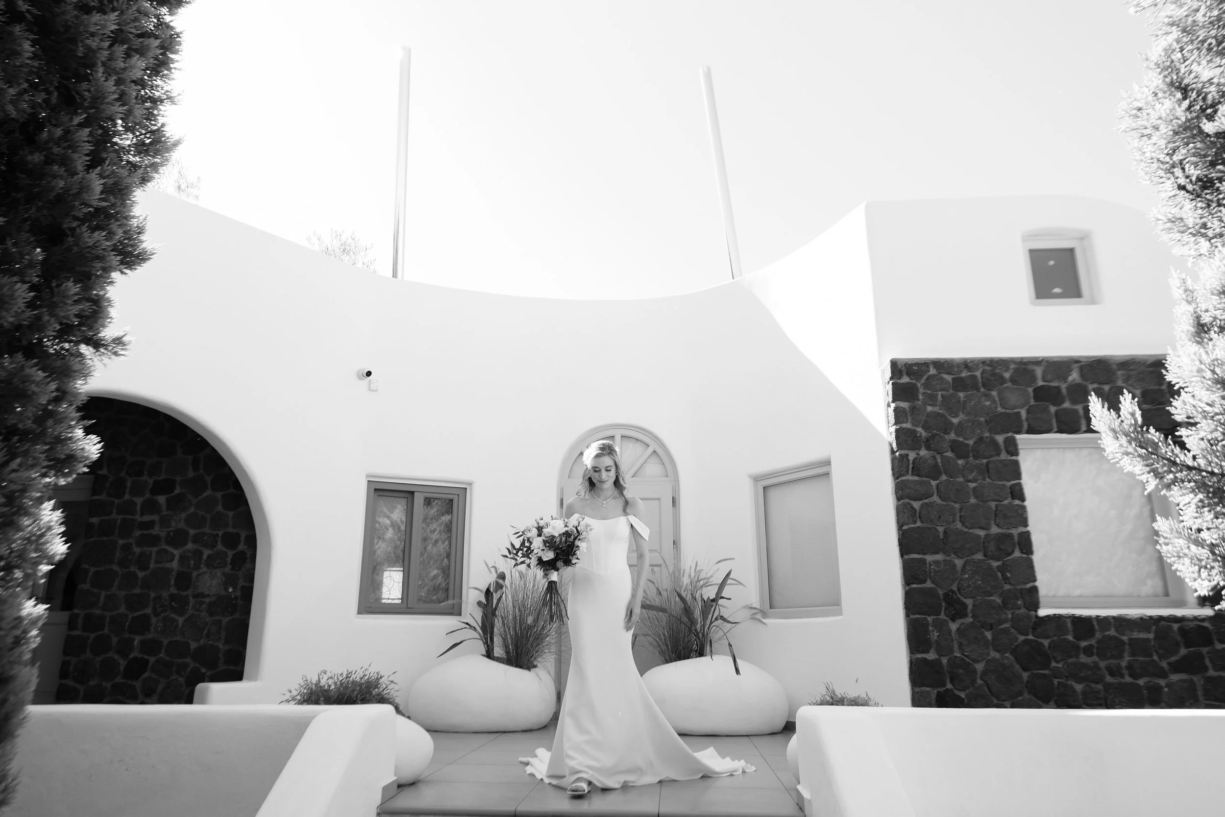 A Destination Wedding in Santorini