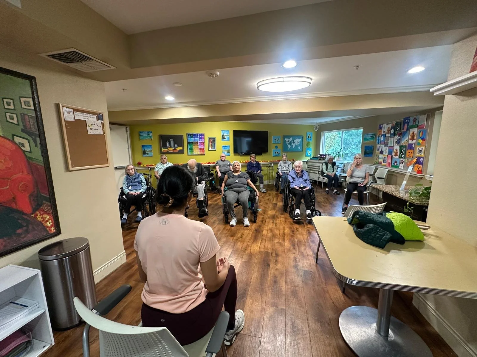 LTSFA hosts a Successful Body, Mind, and Soul Session at Aegis Living, Seattle