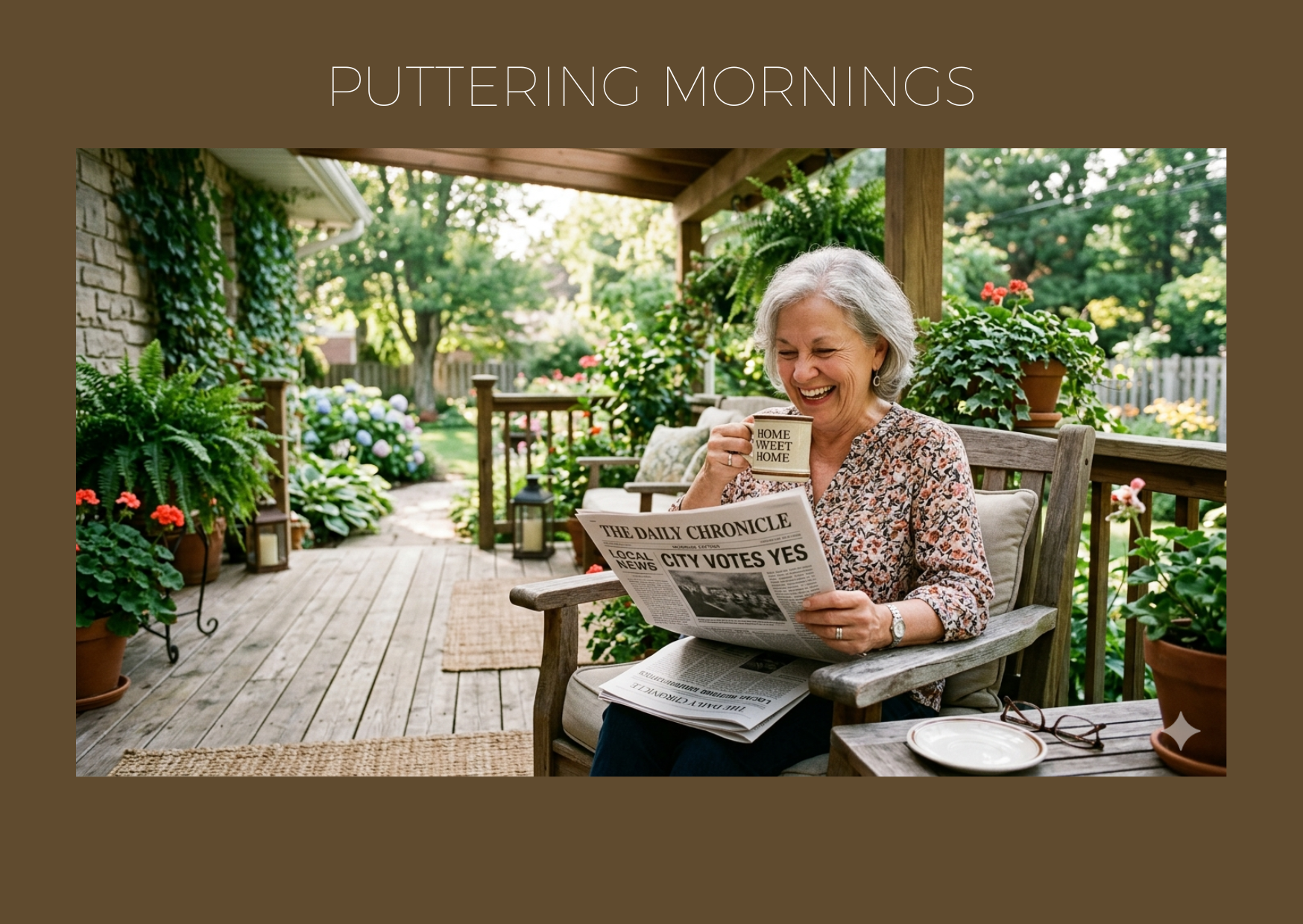 The Power of Puttering: A Mindful Start to the Day