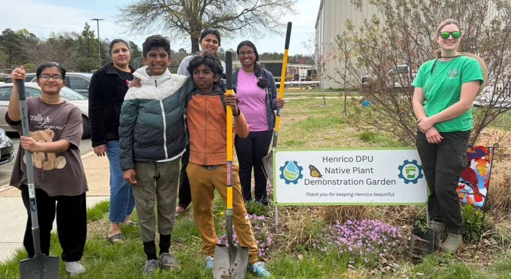 Love to Share Foundation America Supports Native Garden Maintenance in Glen Allen