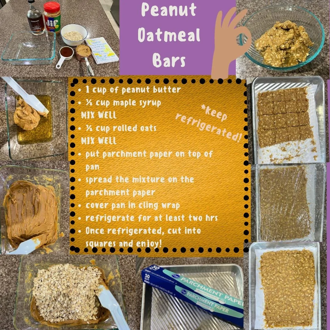 Peanut Oatmeal Bars