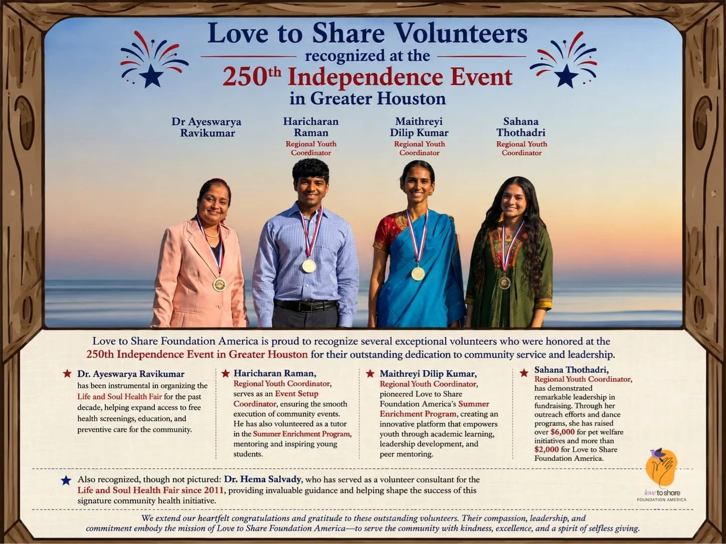 Building A Community - Our Activities In The Third Quarter Of 2026 