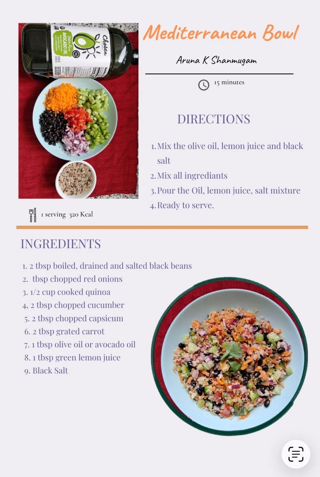 Back To School Recipe