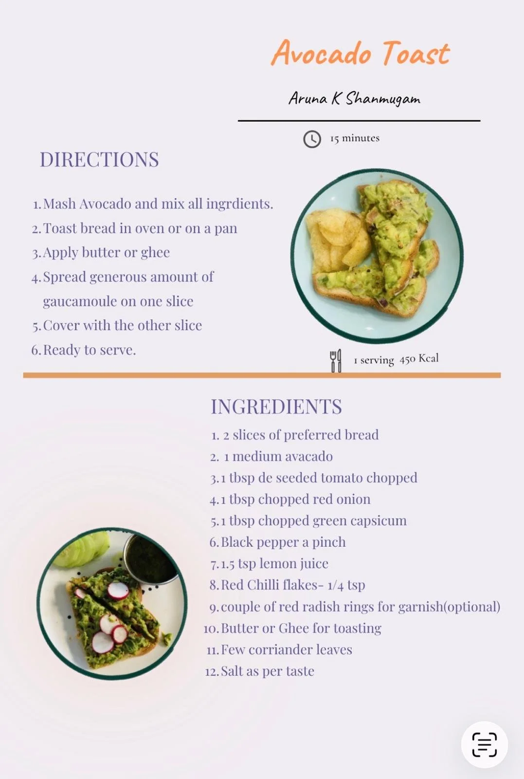 Back To School Recipe -2