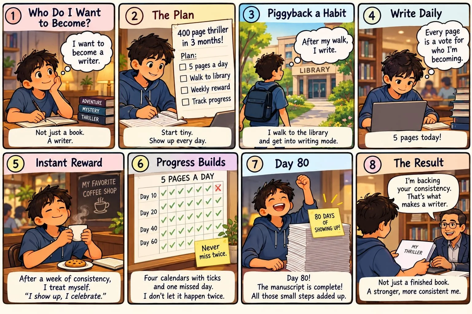 Atomic Habits: Small Steps Is all You Need