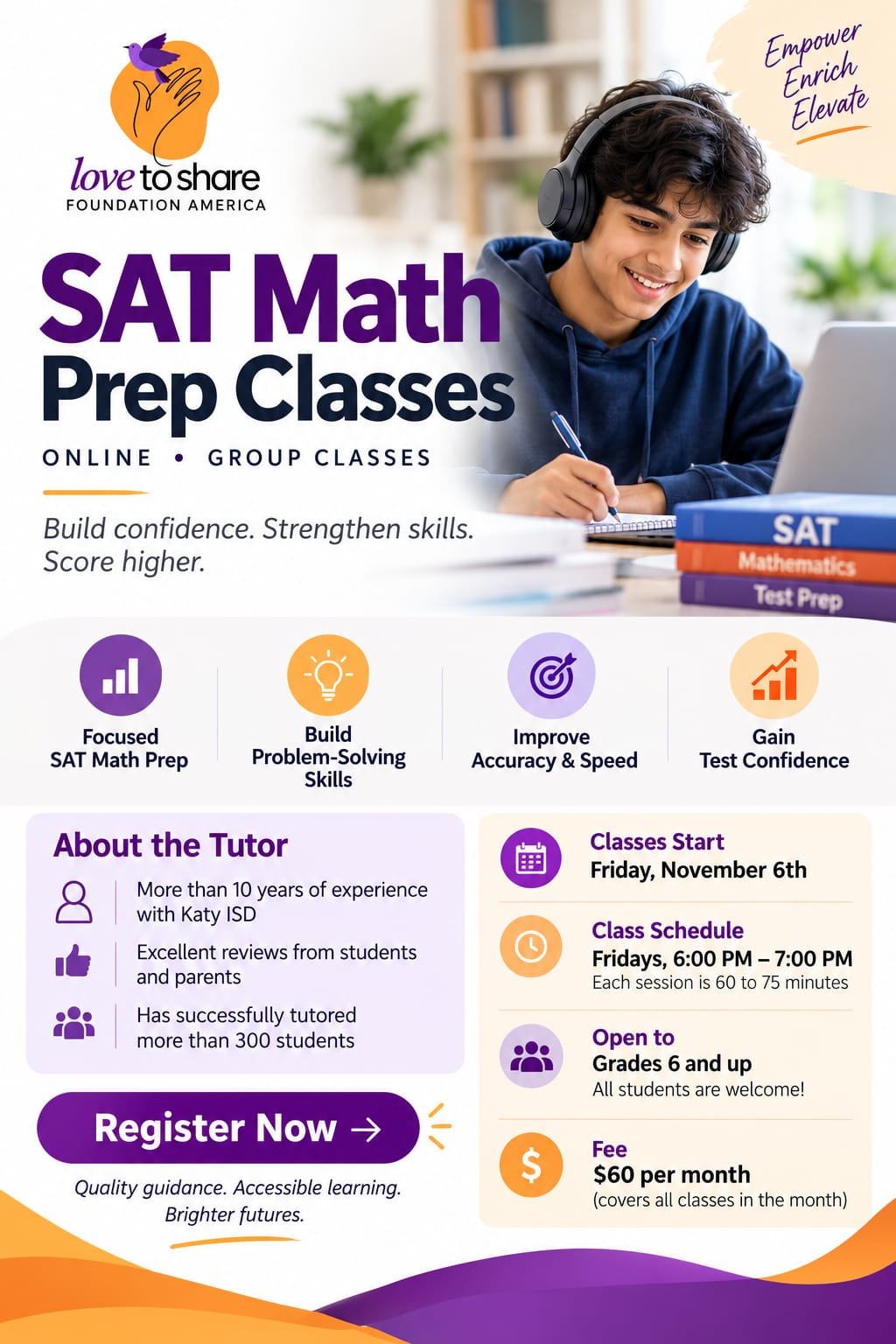 Math Enrichment & SAT Preparation
