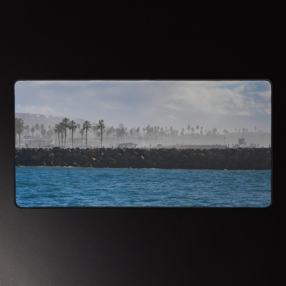 Ocean Beach - Desk mat - 16x32