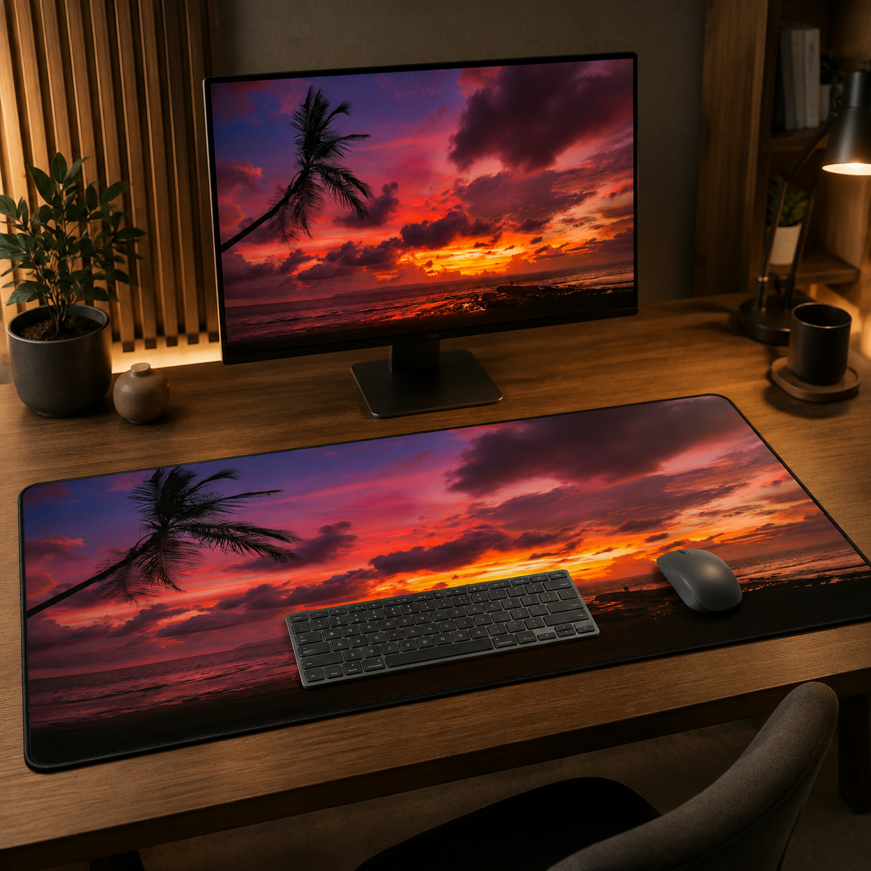 Desk Mat 16x32 - A fire on the horizon.png