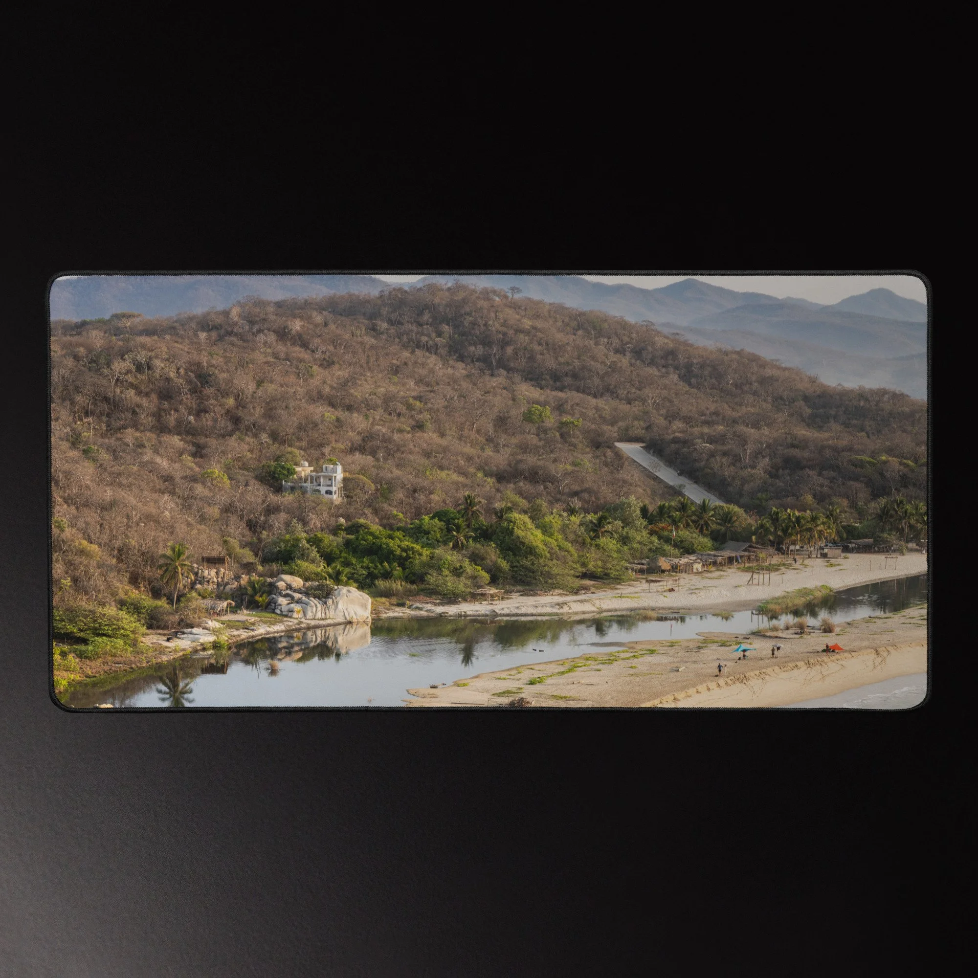 Lagoon View - Oaxaca Nature Photography Desk Mat 16x32