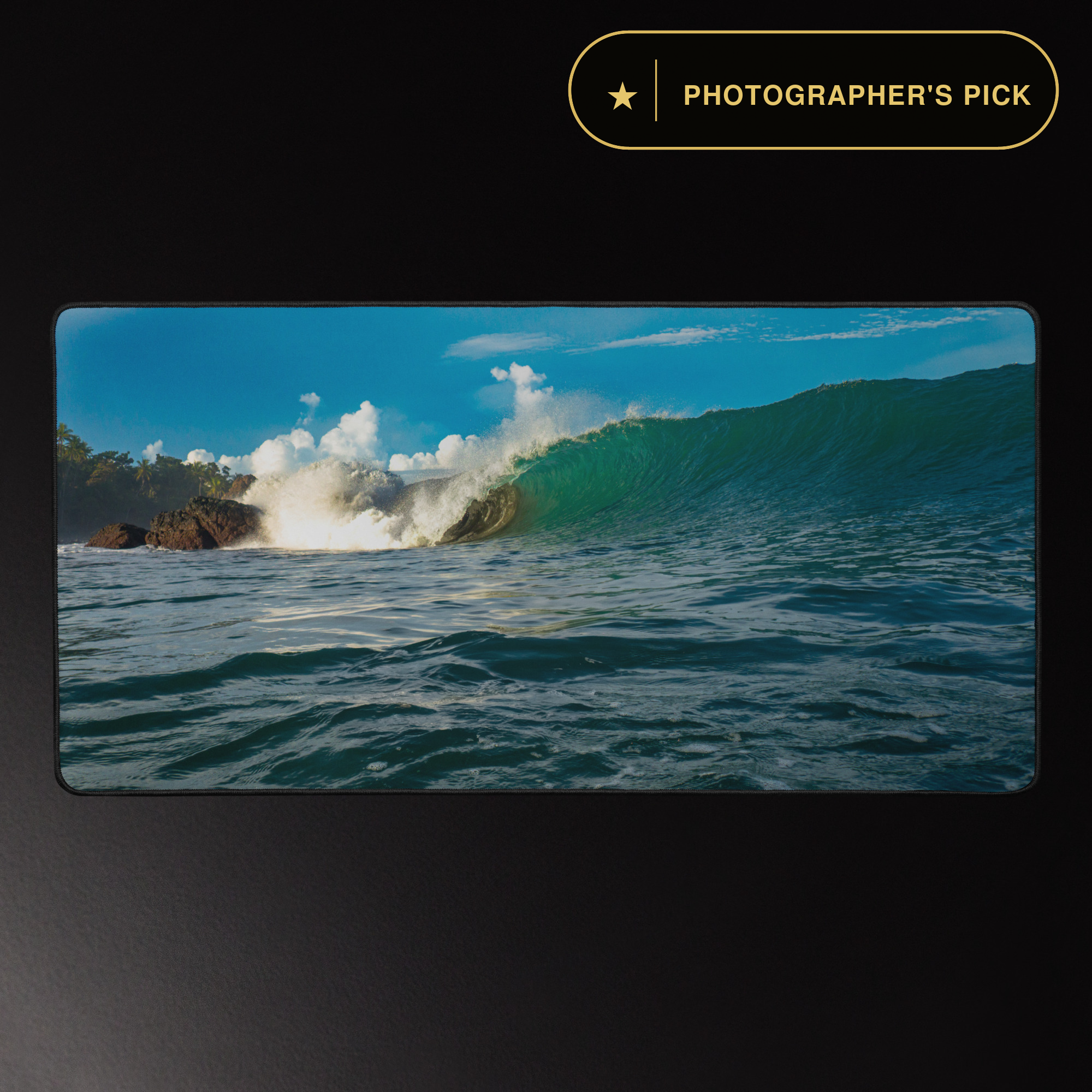 Mindsurf - 16x32 Photography Desk Mat